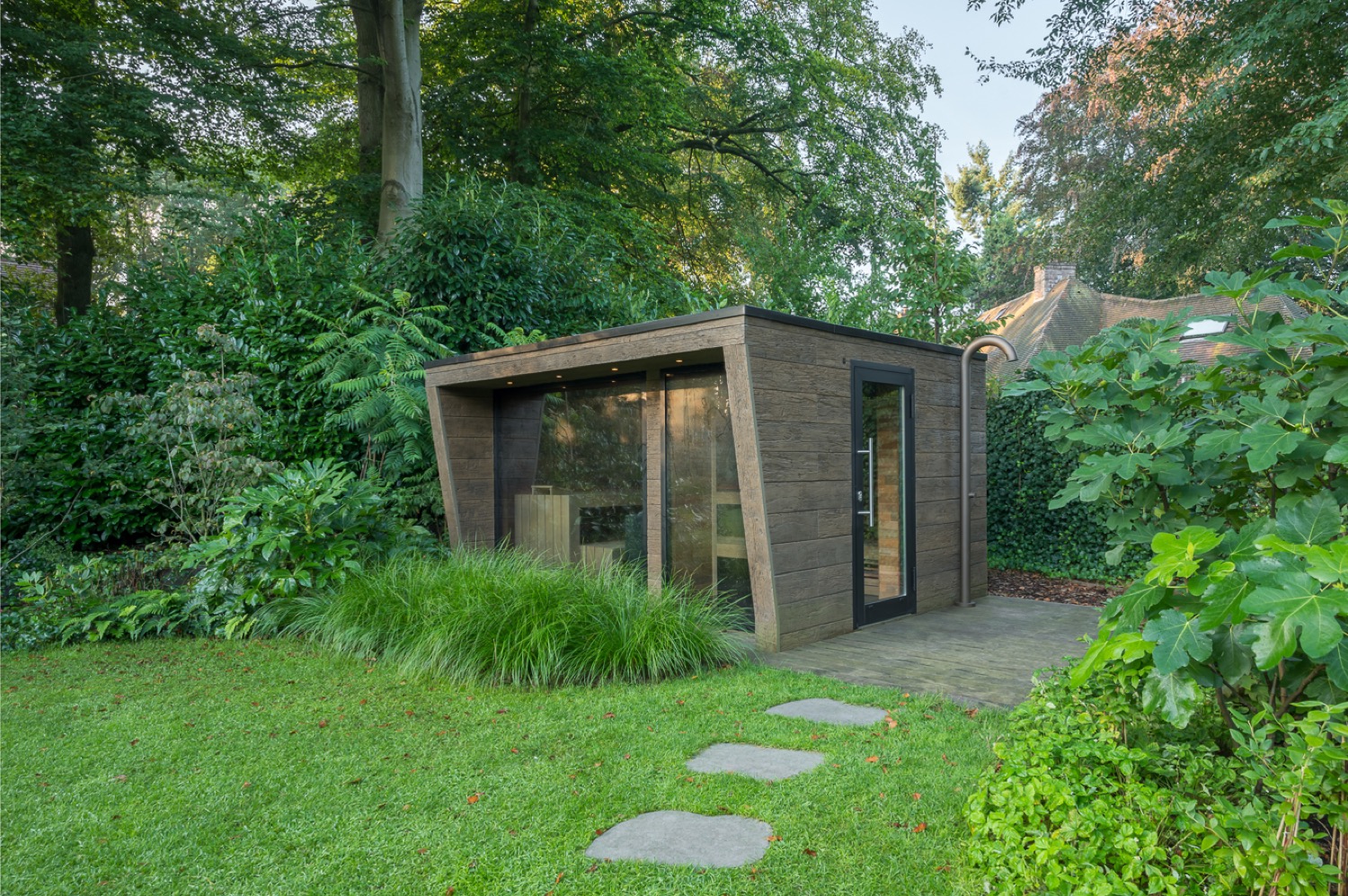 luxe buitensauna