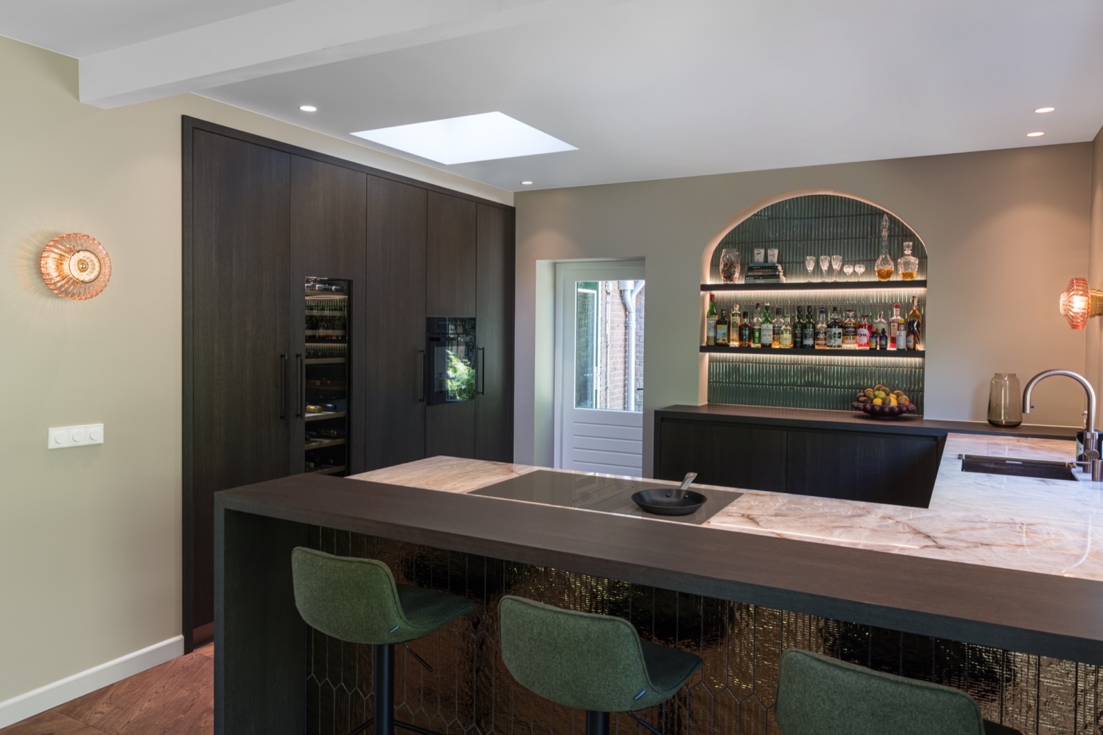 bar met luxe afzugiing