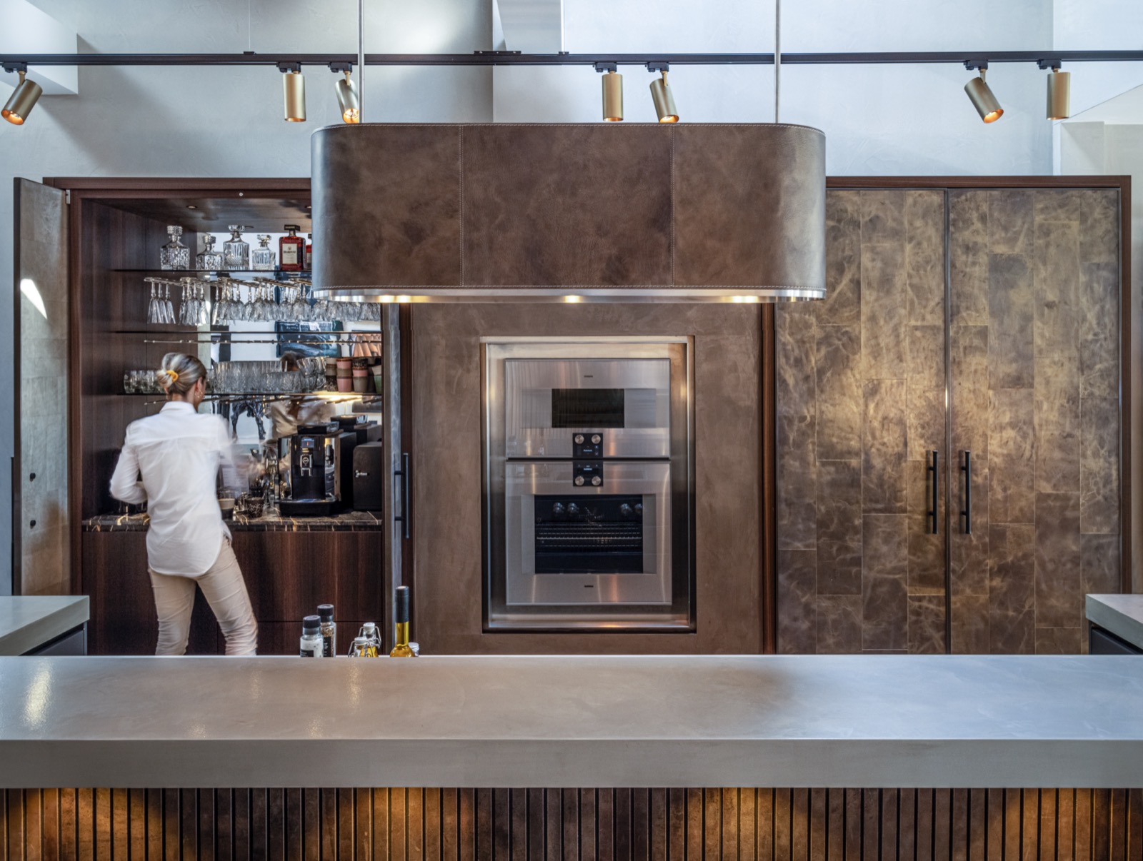 bar met luxe afzuiging