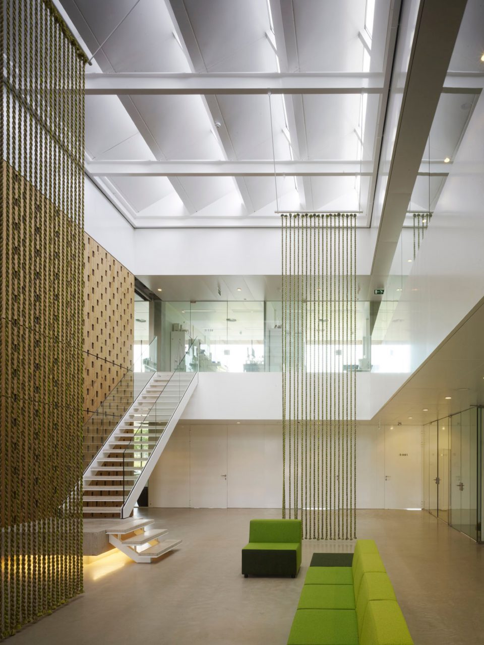 Luxe interieur centrale hal