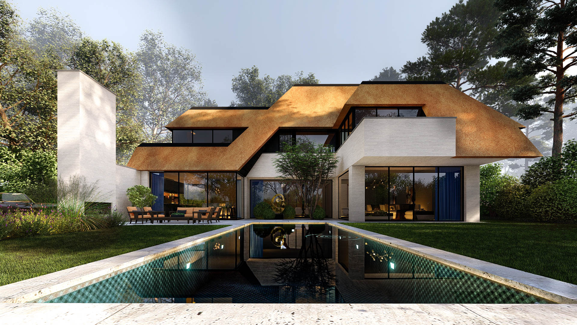 ontwerp luxe villa