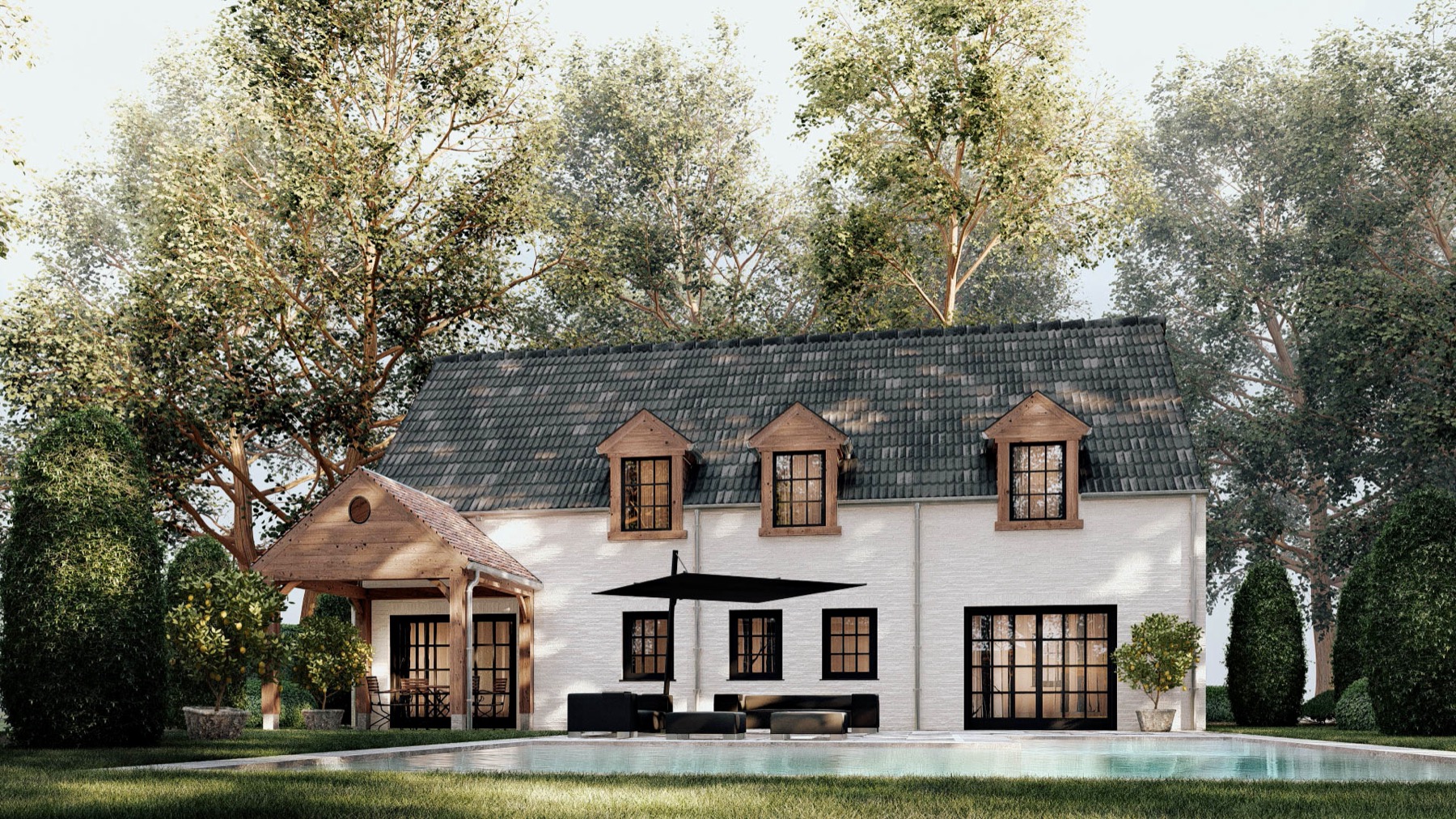 visuals landelijke villa