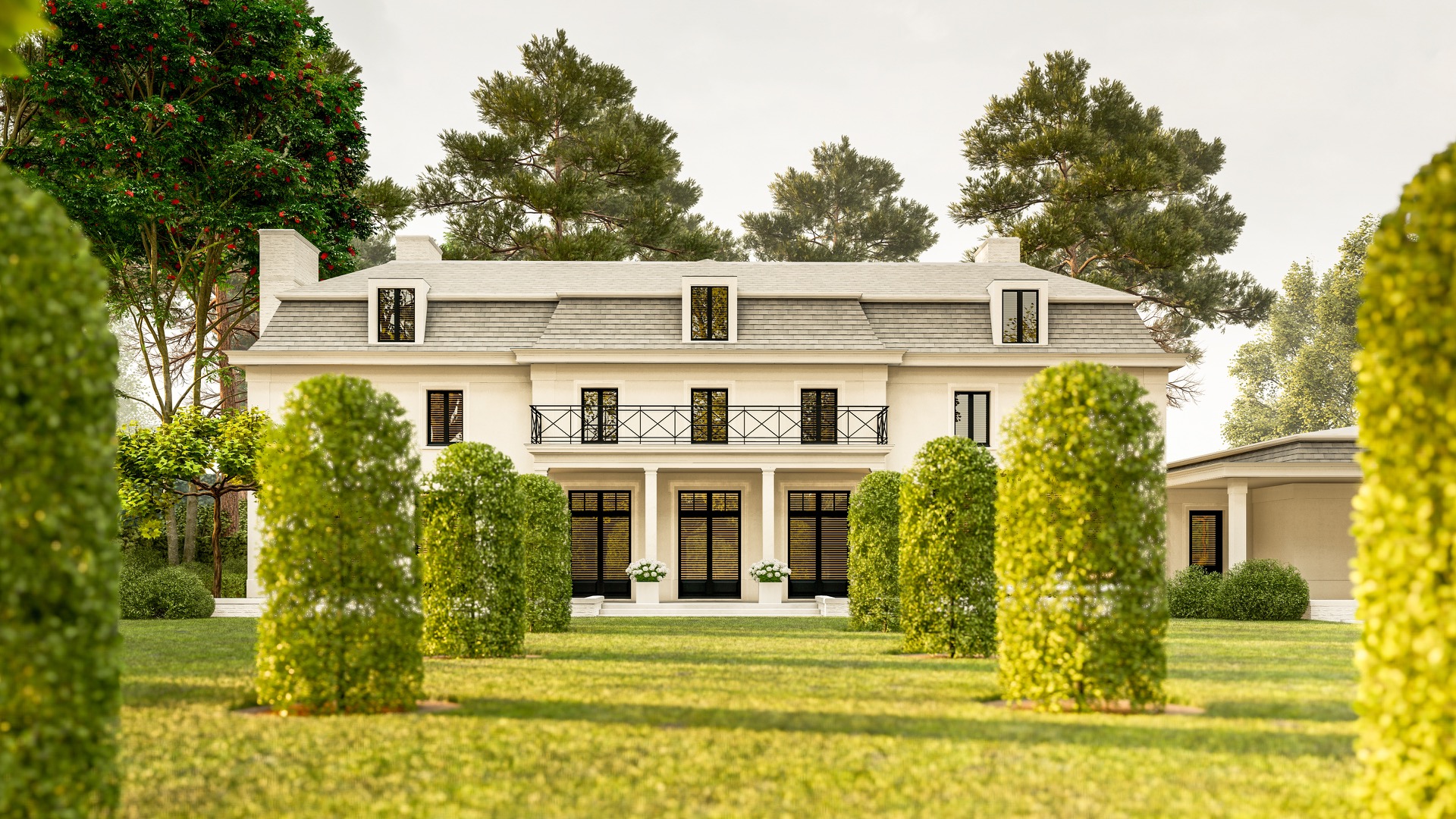 luxe villa ontwerp
