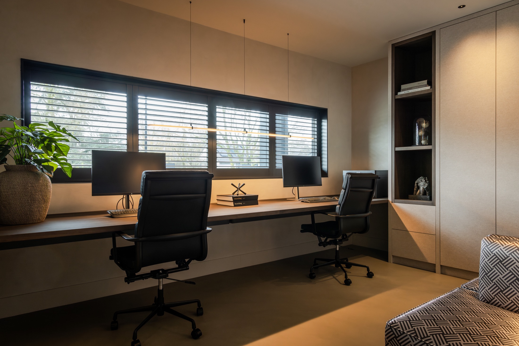 luxe werkkamer