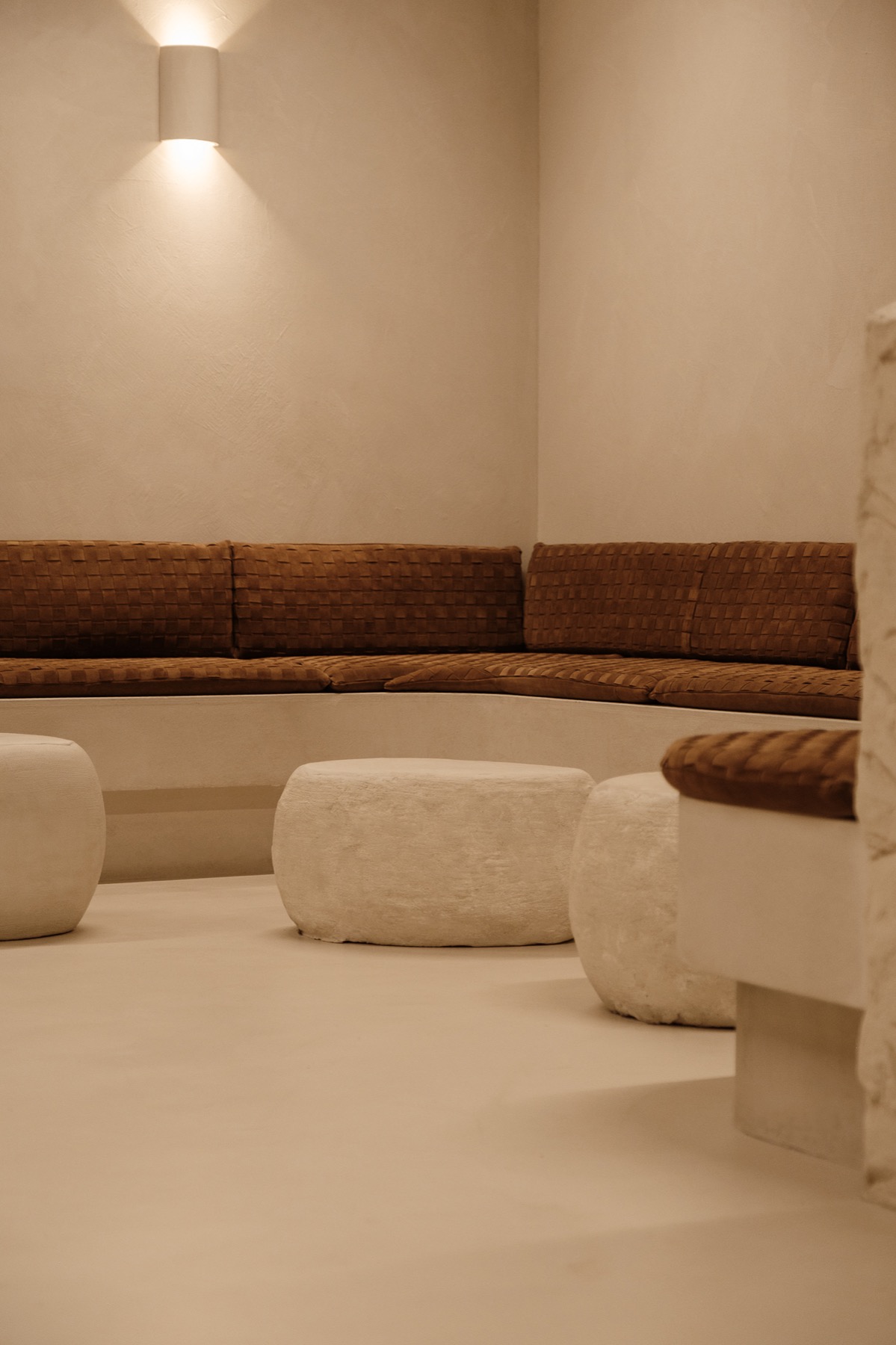 kantoor met luxe zitbank