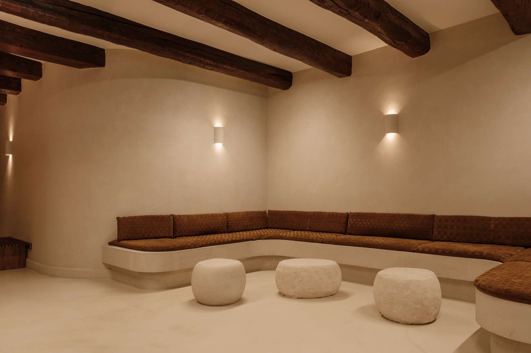 kantoor met luxe meubels