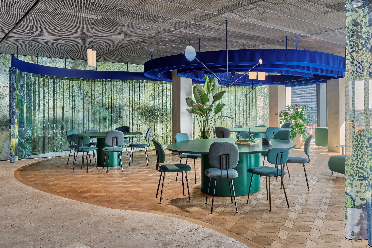 restaurant met luxe design