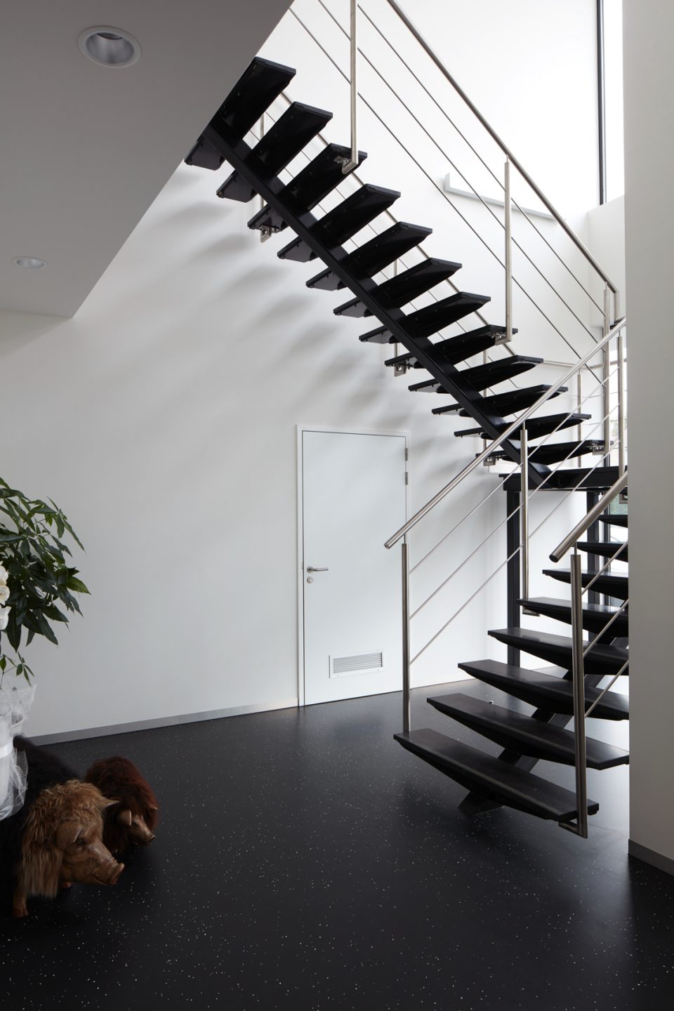 interieur met trap