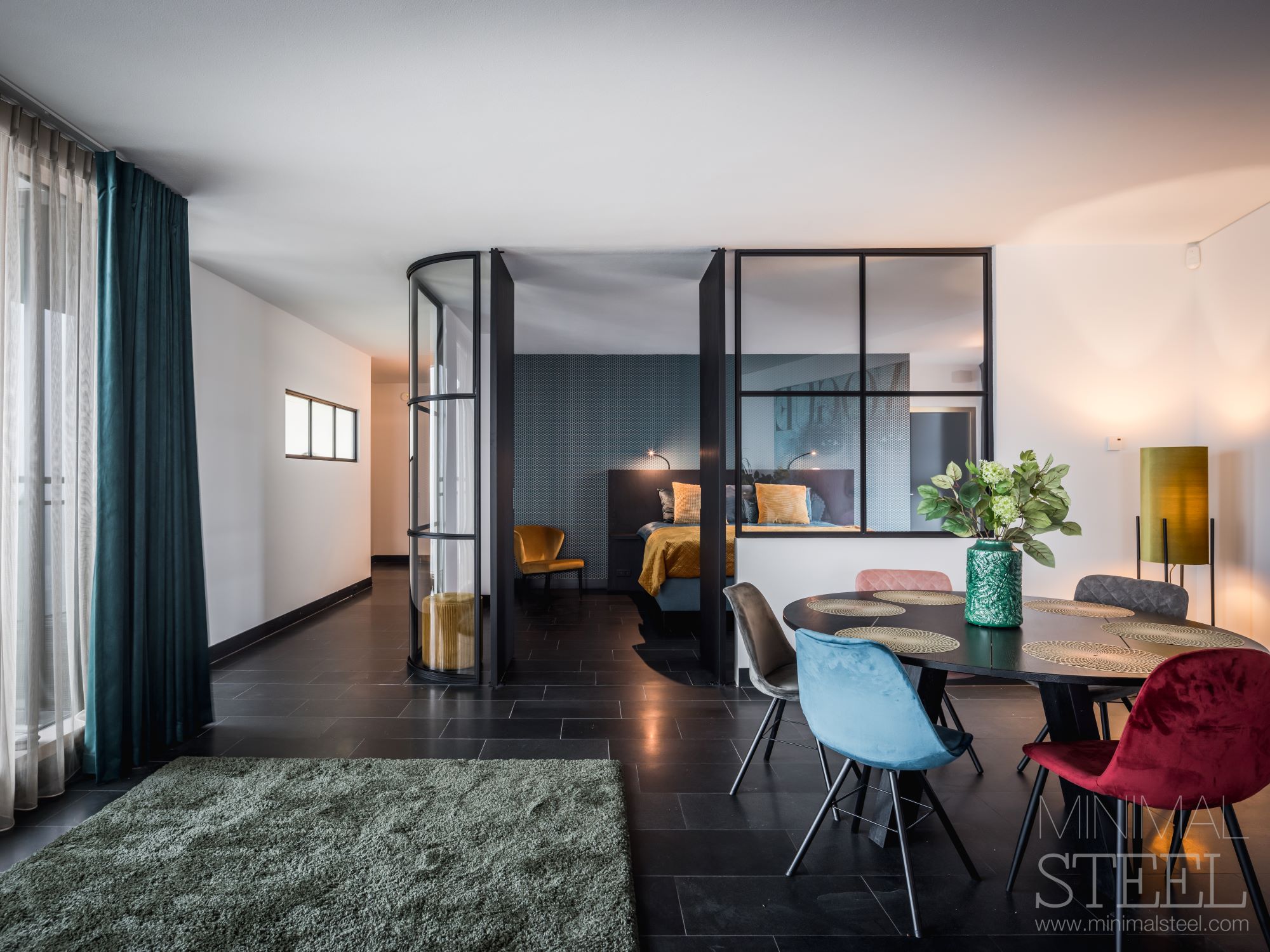 stalen maatwerk wand interieur