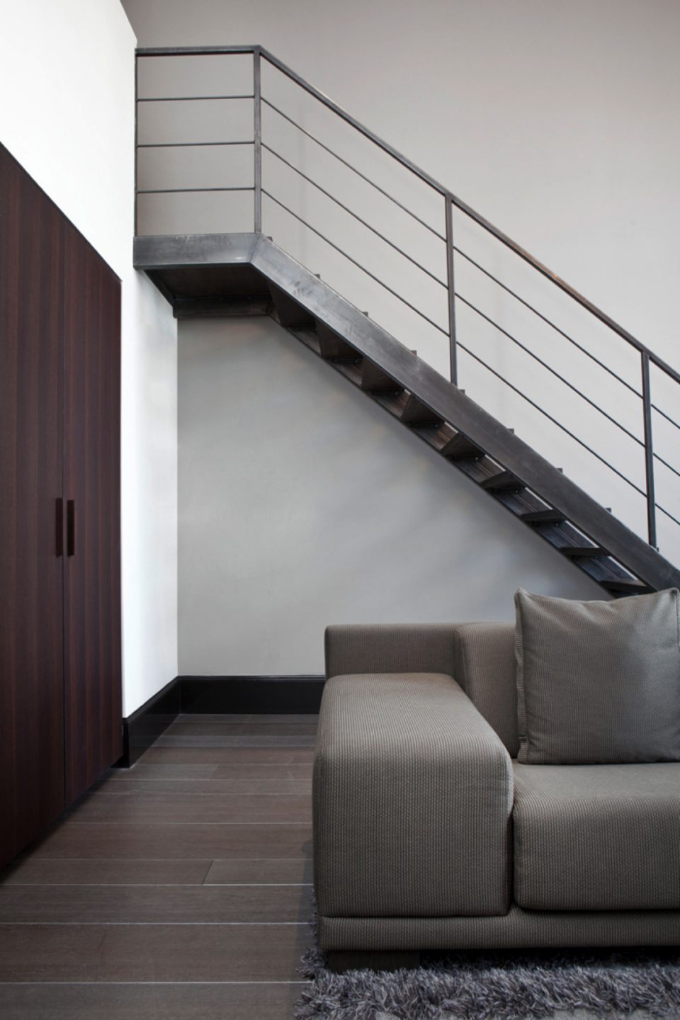 interieur met trap