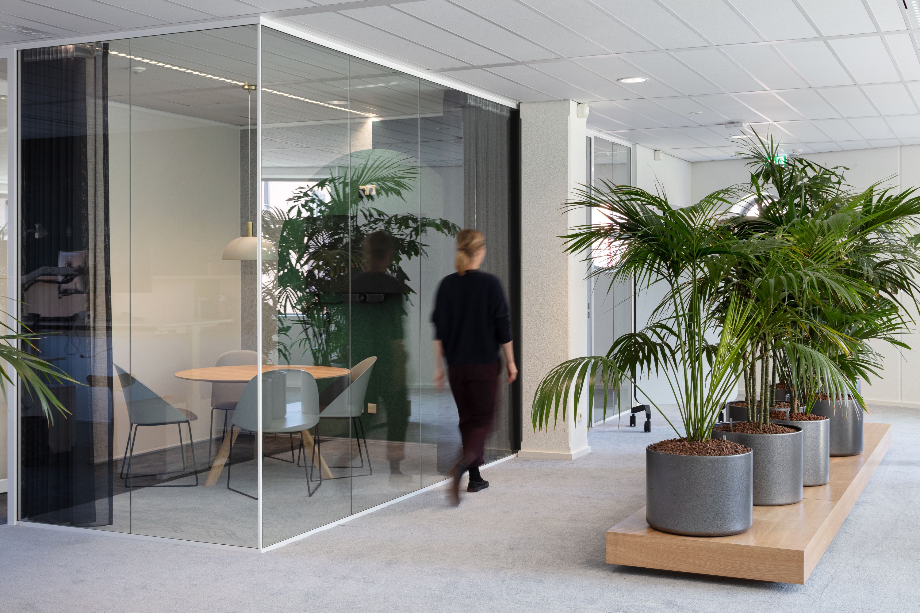luxe interieur met beplanting