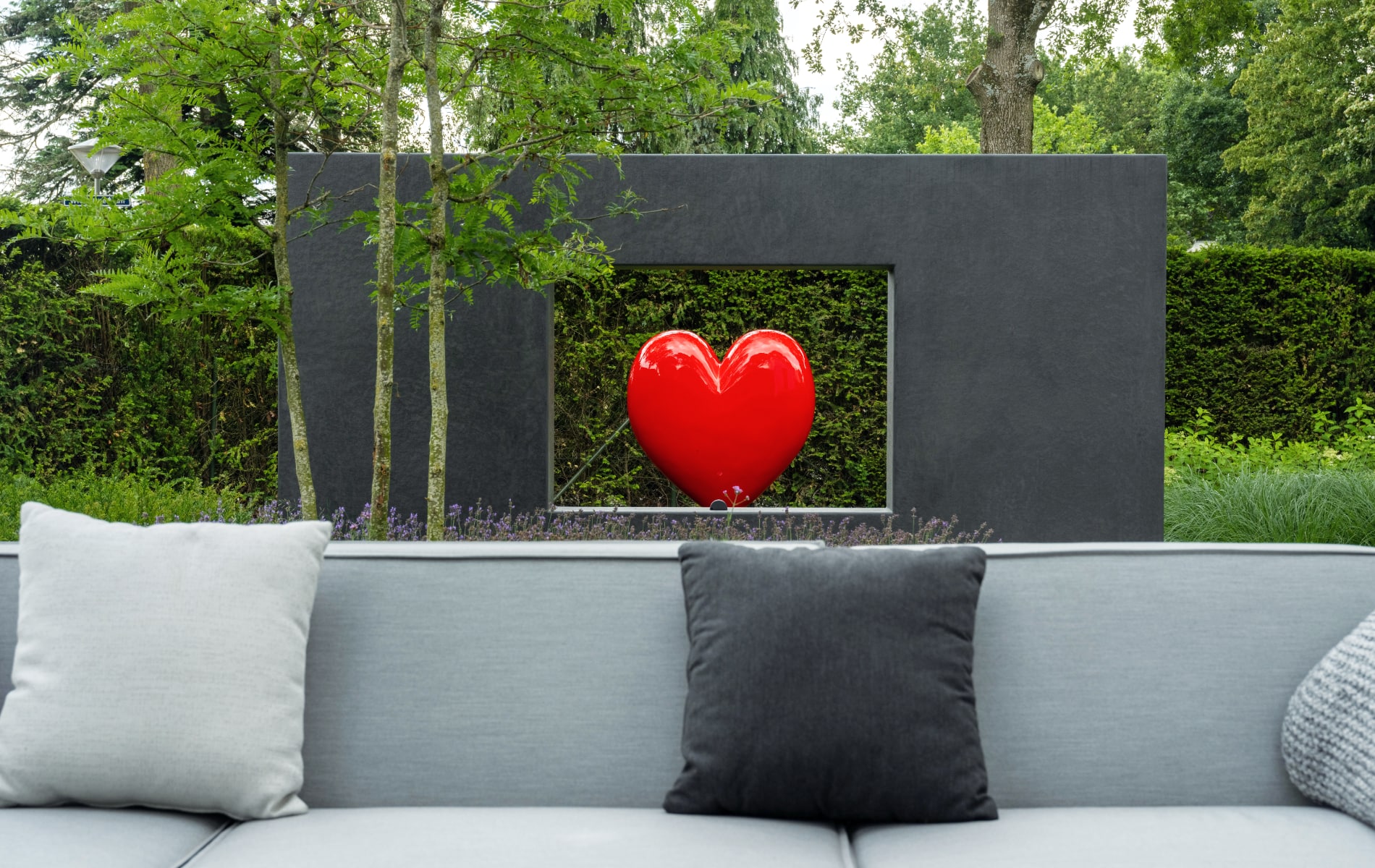 tuinmeubels met terras