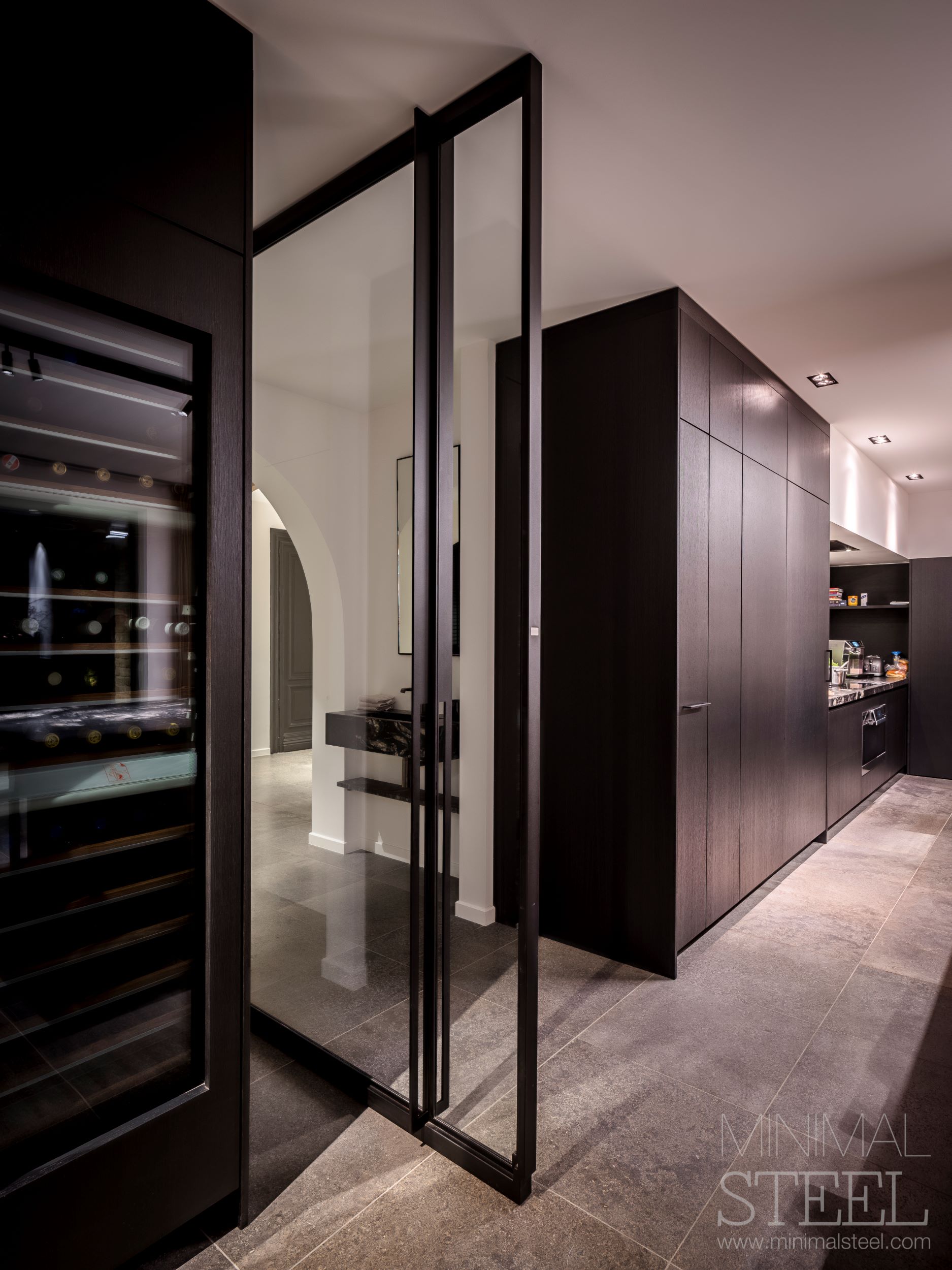 stalen deuren in interieur