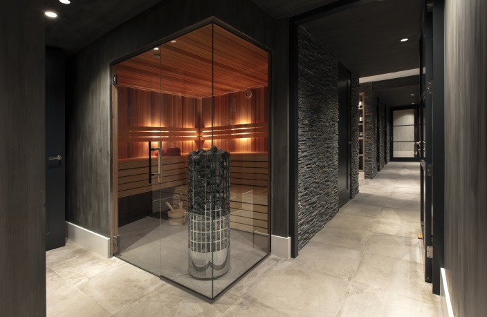 luxe sauna