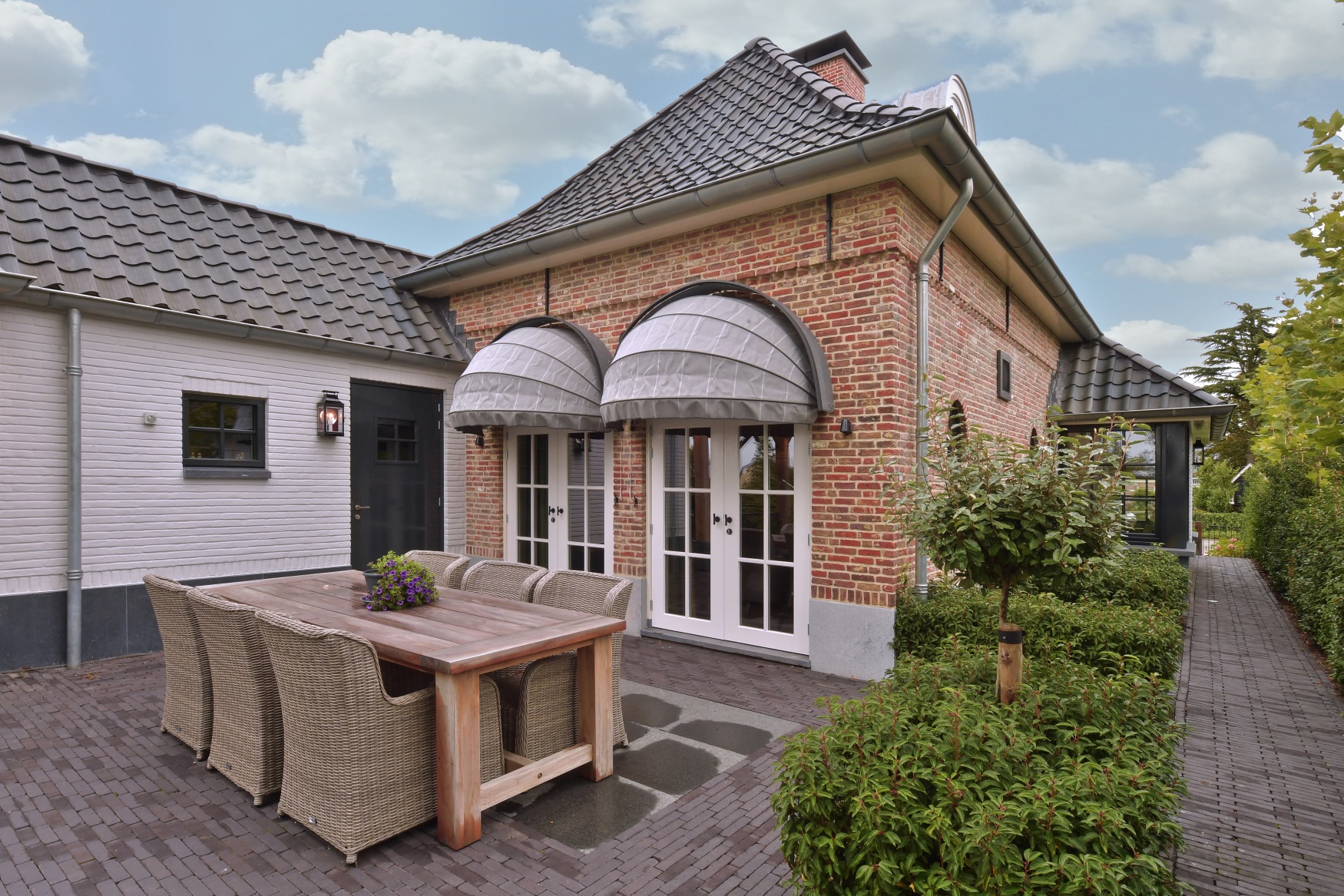 villa met tuin