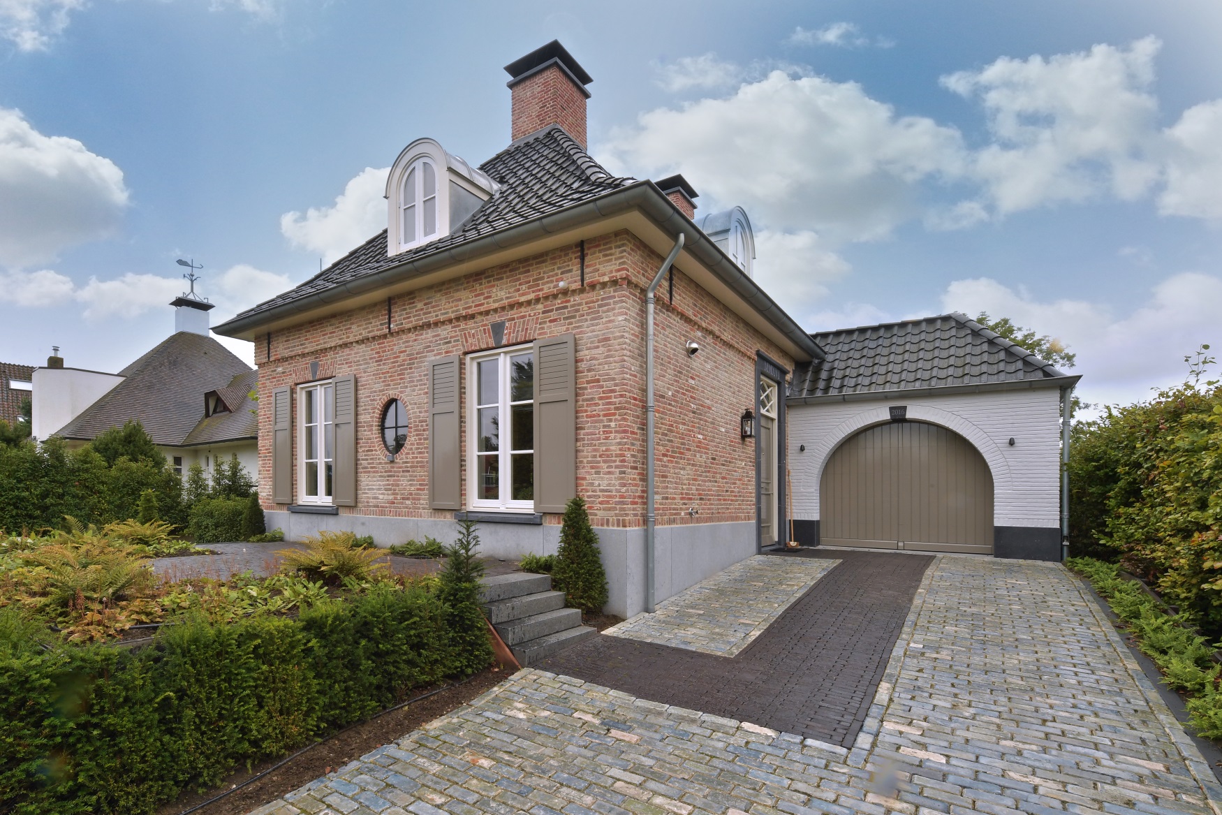 voorgevel villa