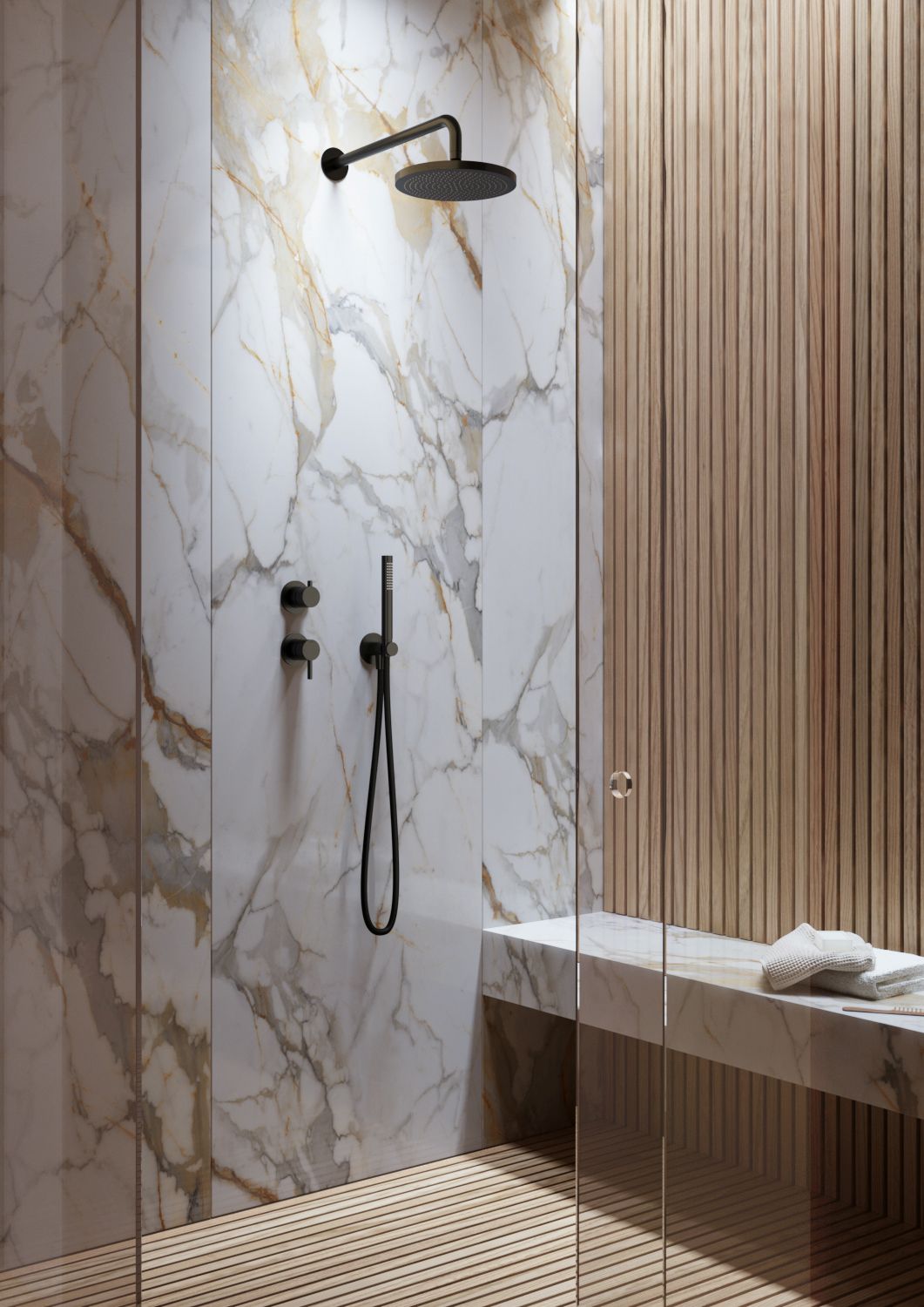moderne douche