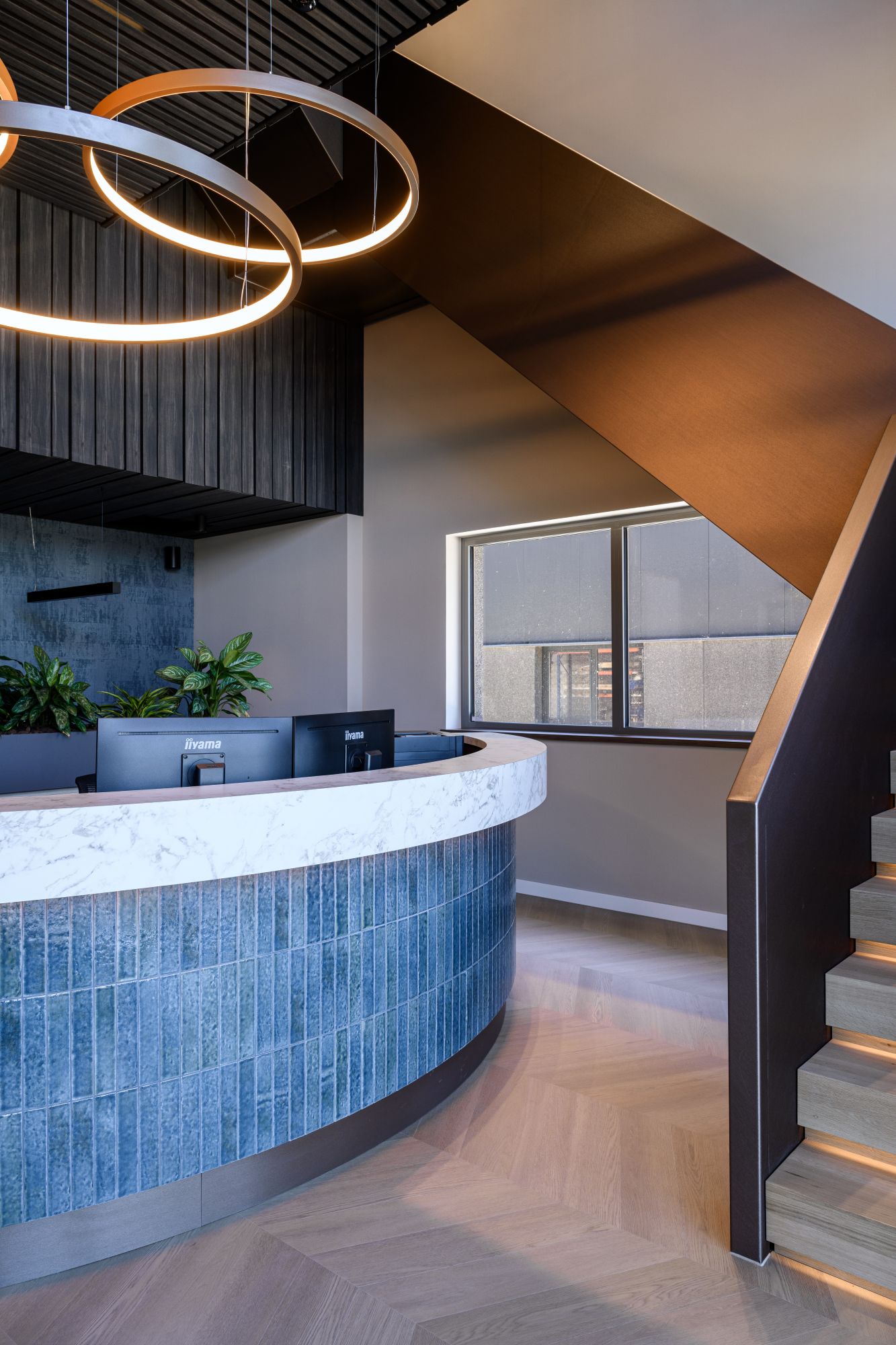 luxe kantoor balie