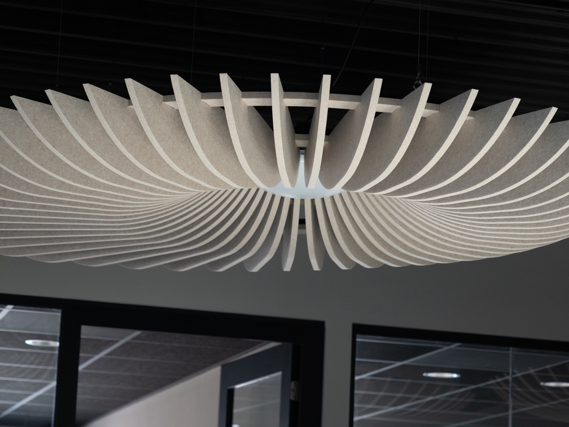 geluidsdempende lamp