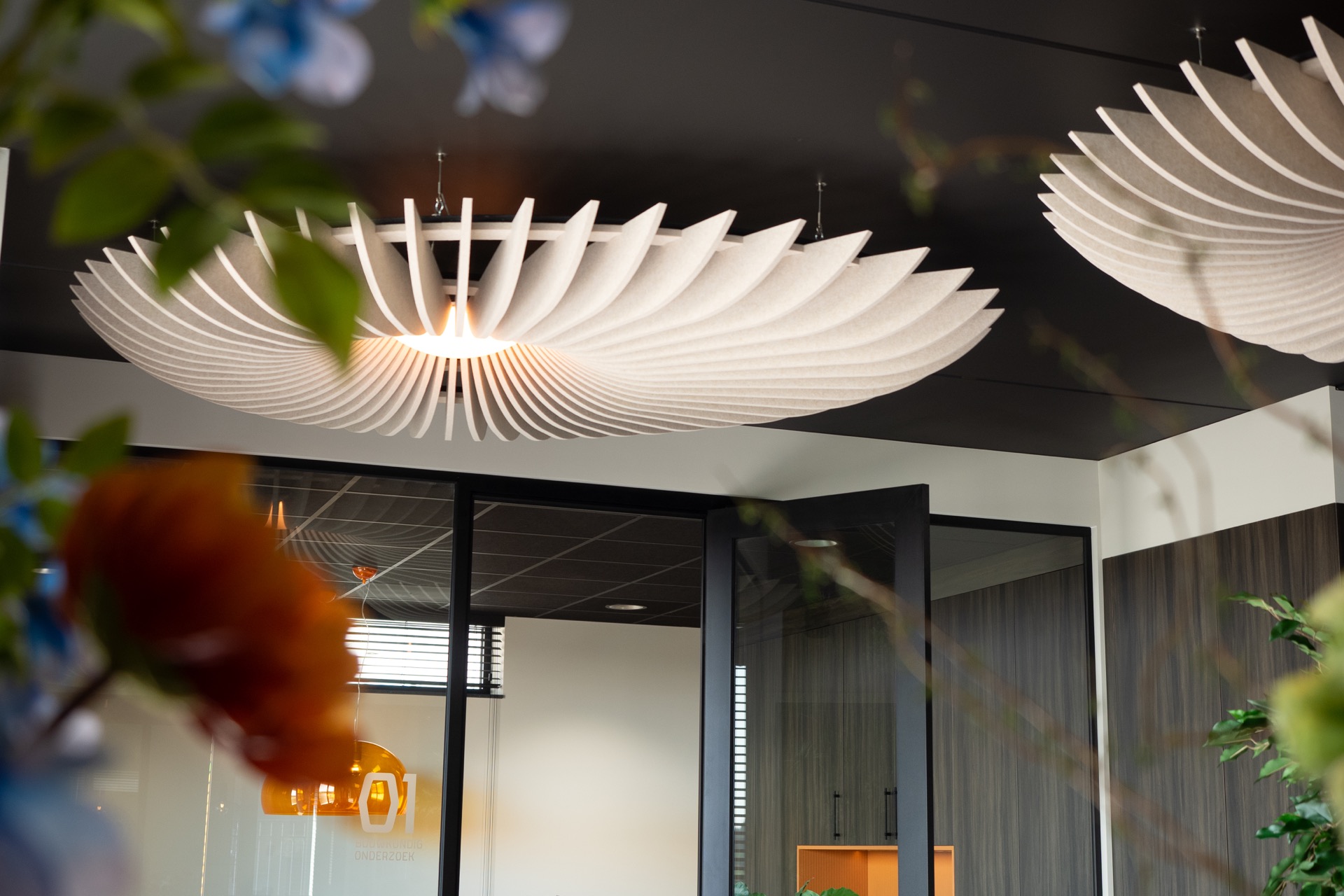 Luxe akoestische oplossing op kantoor
