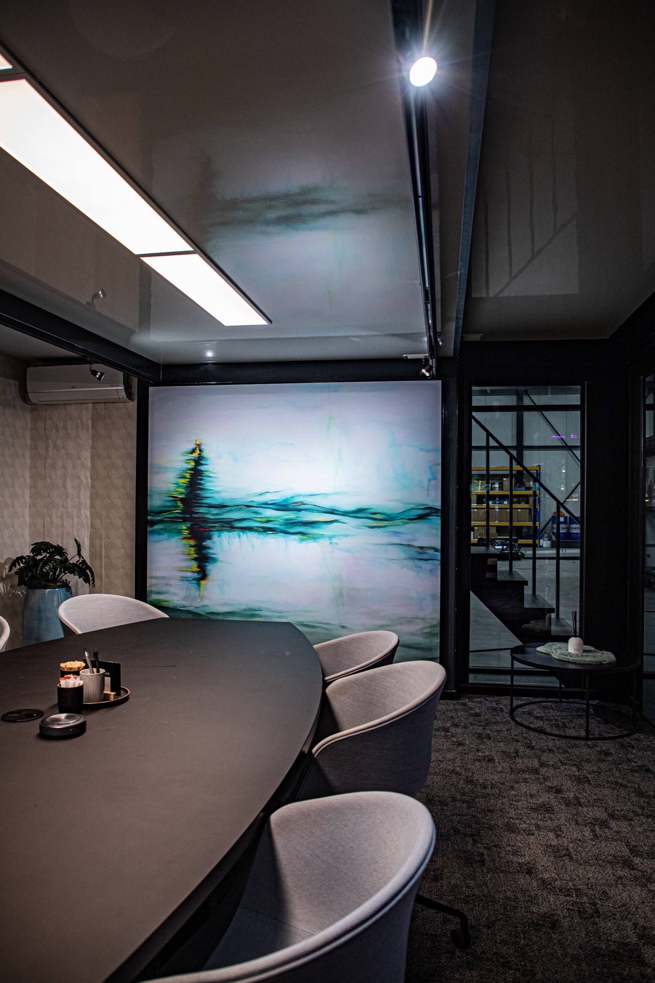 kantoor met design akoestiek