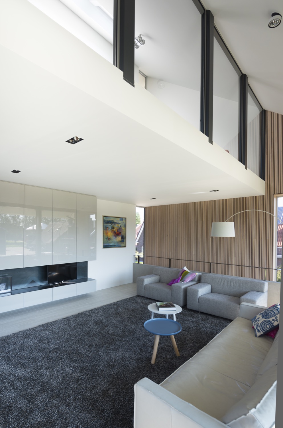 woonkamer met vide