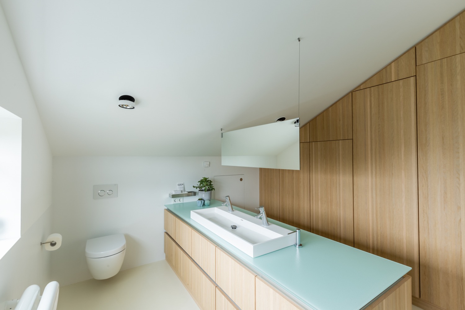 moderne badkamer