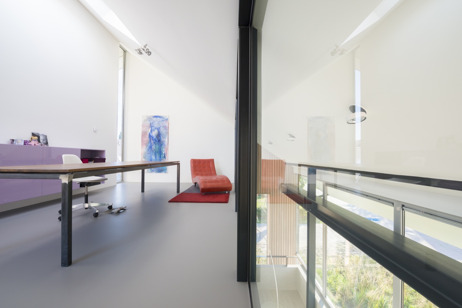 moderne werkkamer