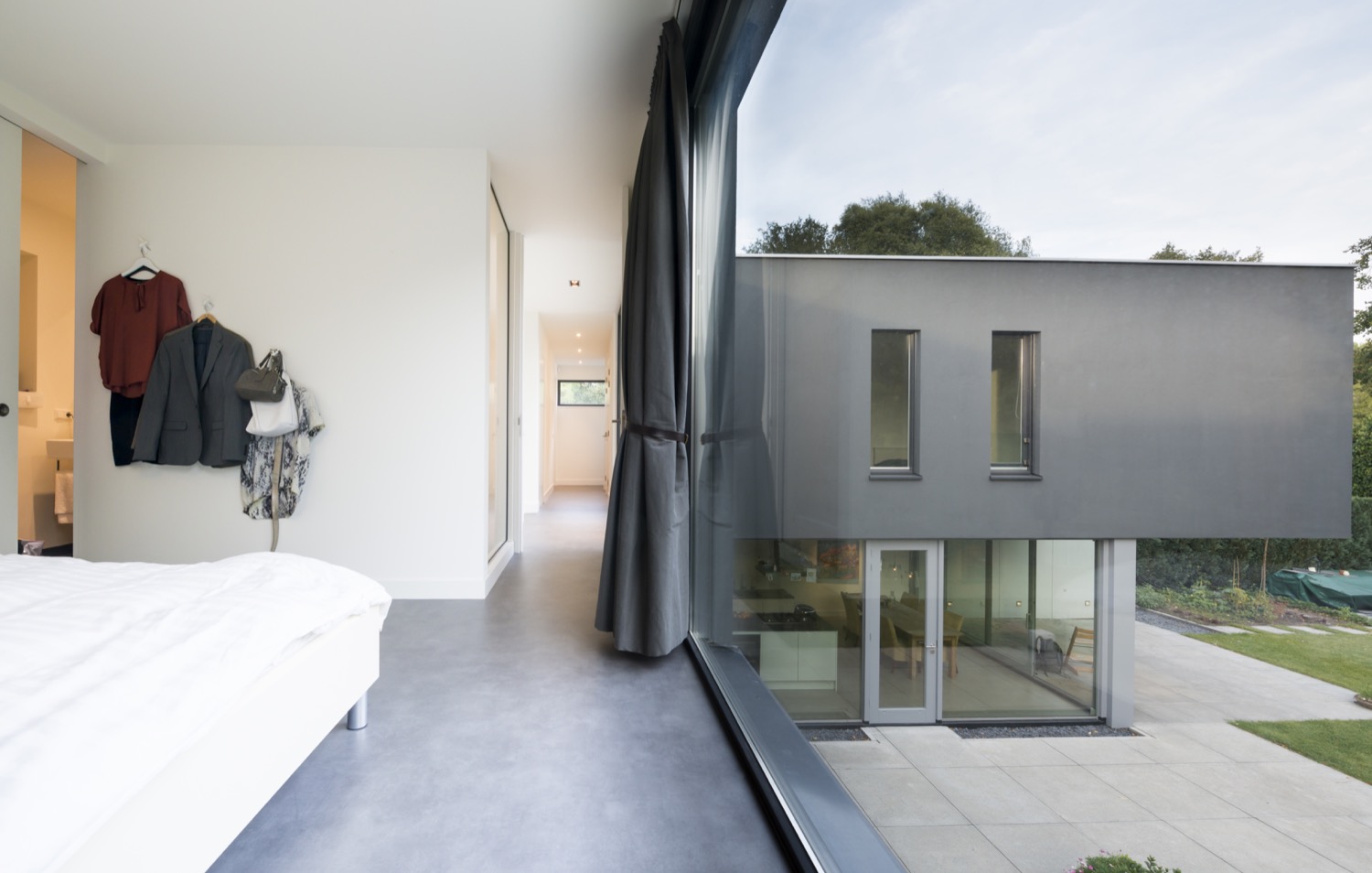 slaapkamer met uitzicht