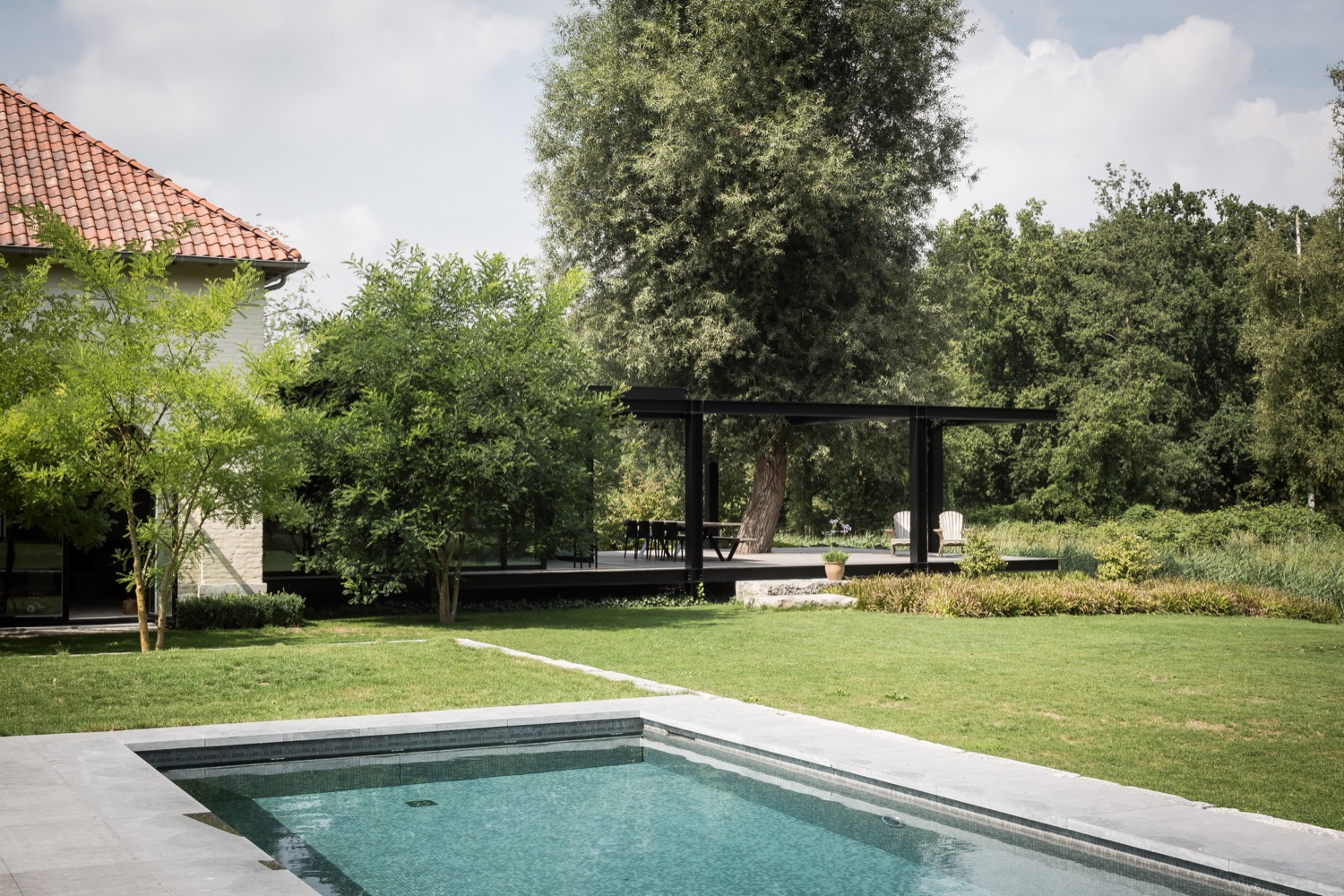 zwembad bij villa