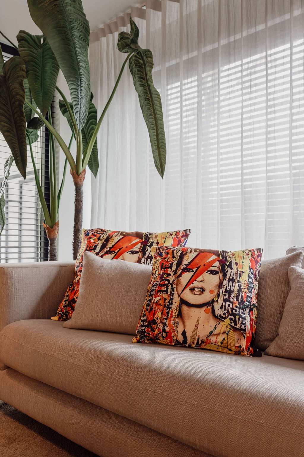 Luxe sierkussens woonkamer
