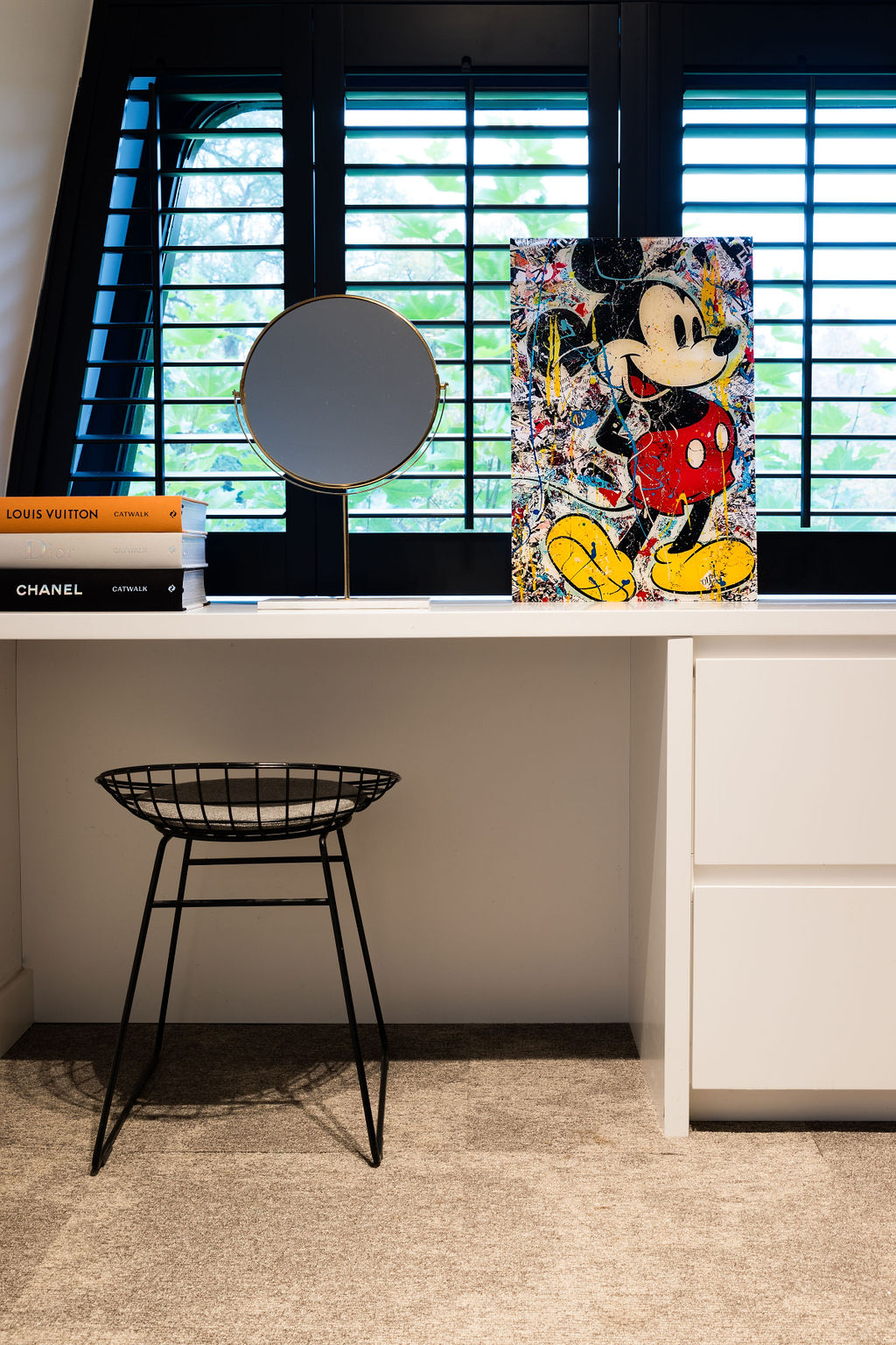 Interieur met design woonaccessoires