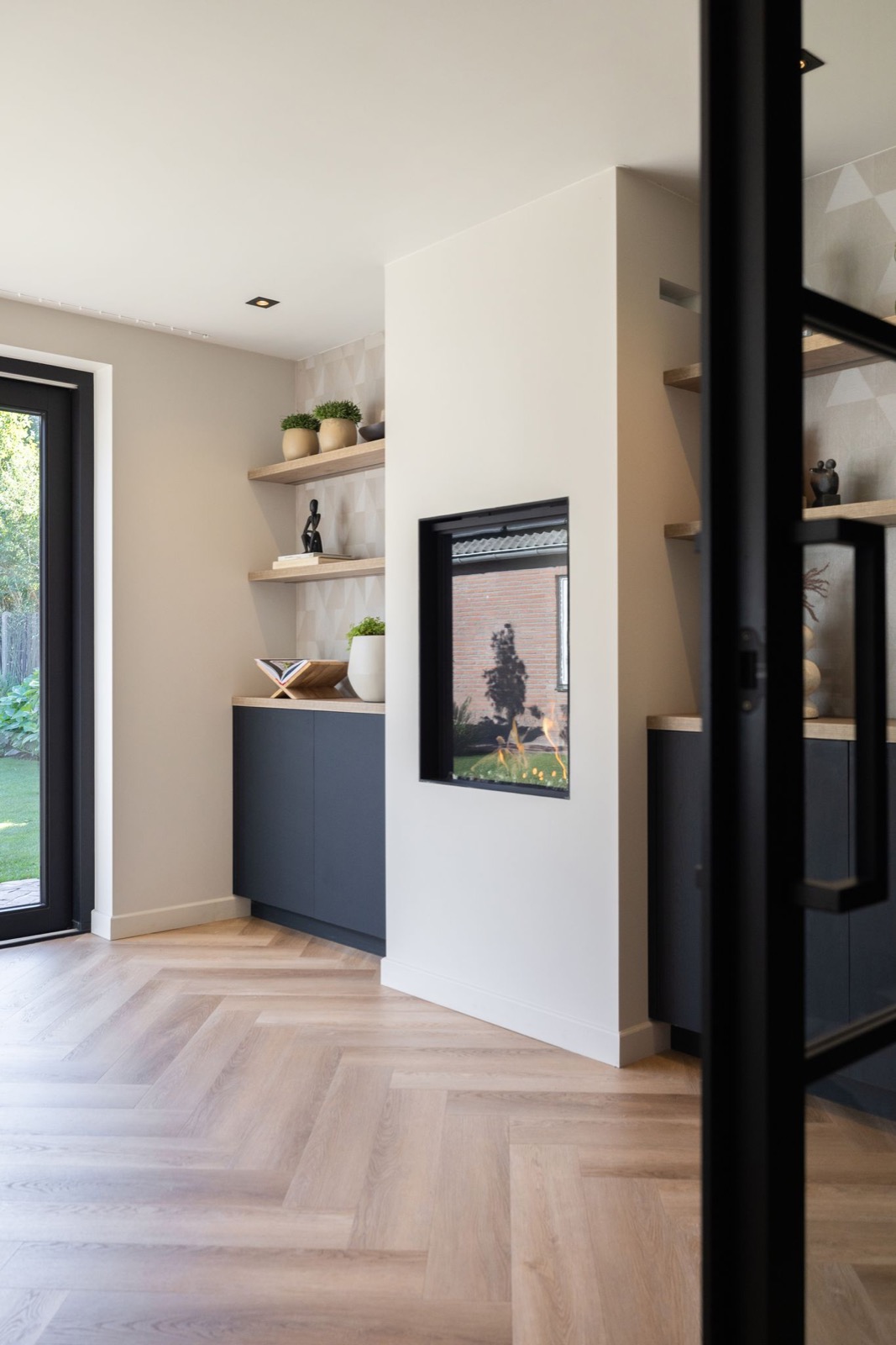 maatwerk meubel met haard