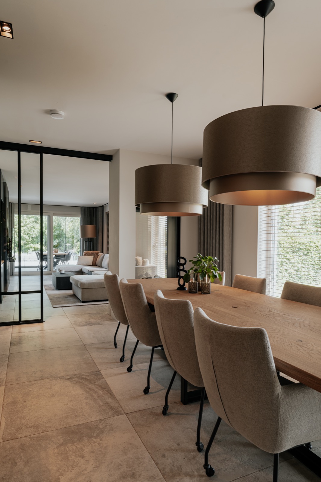 luxe interieur eetkamer