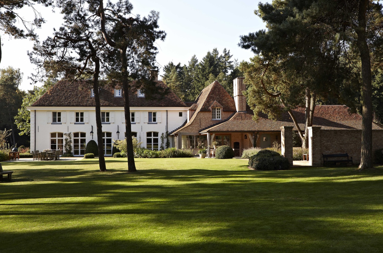 luxe villa tuin