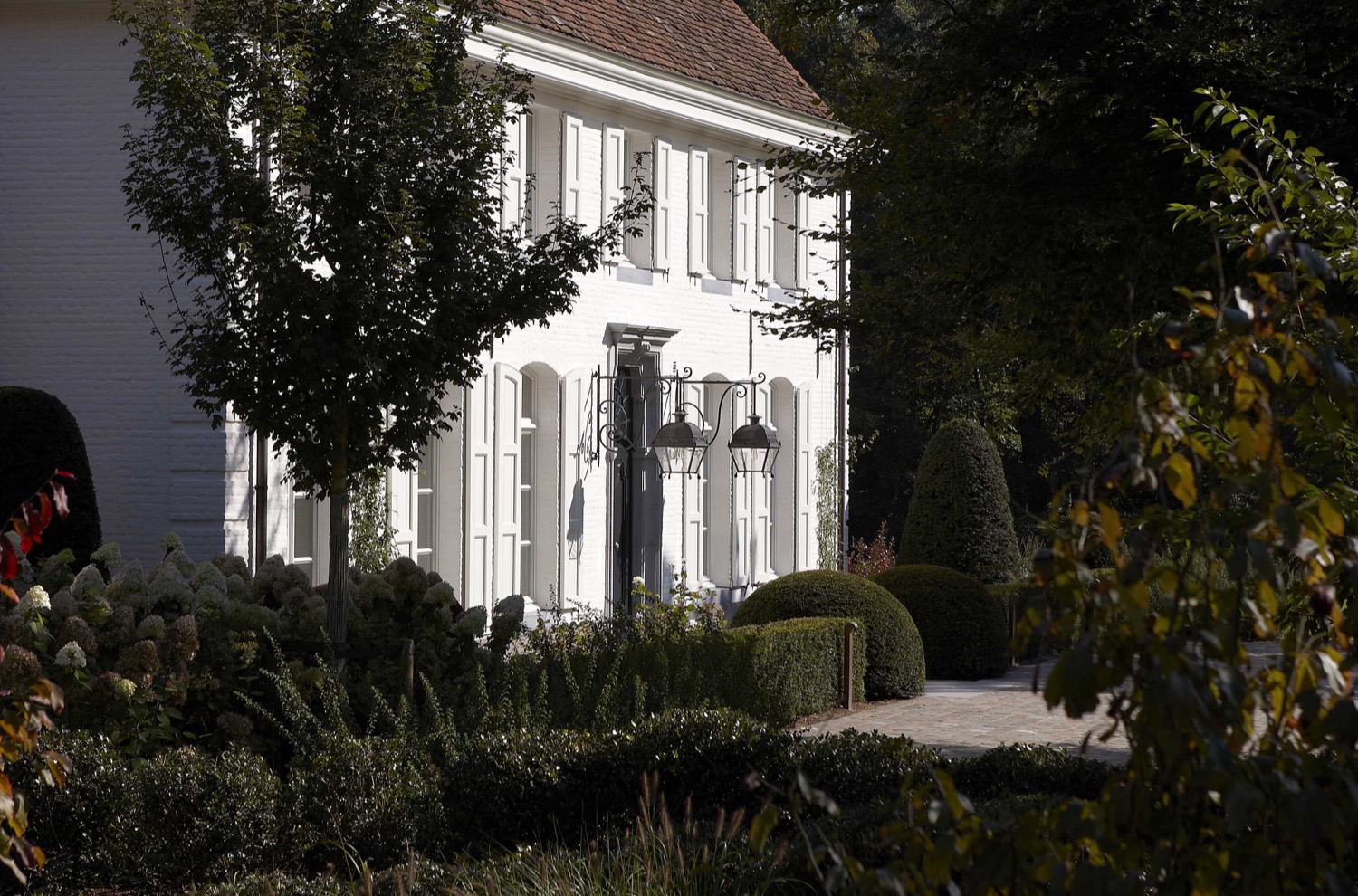 luxe villa tuin