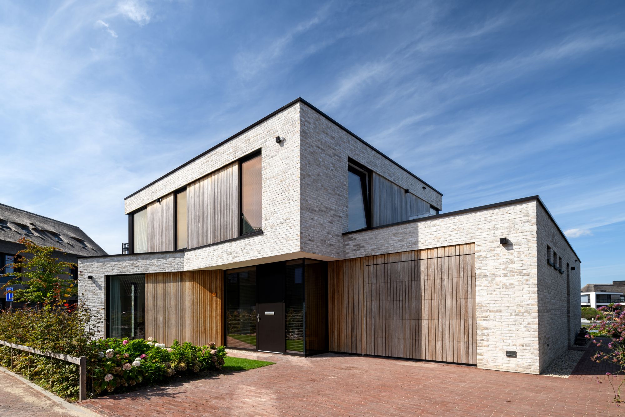 moderne entree villa