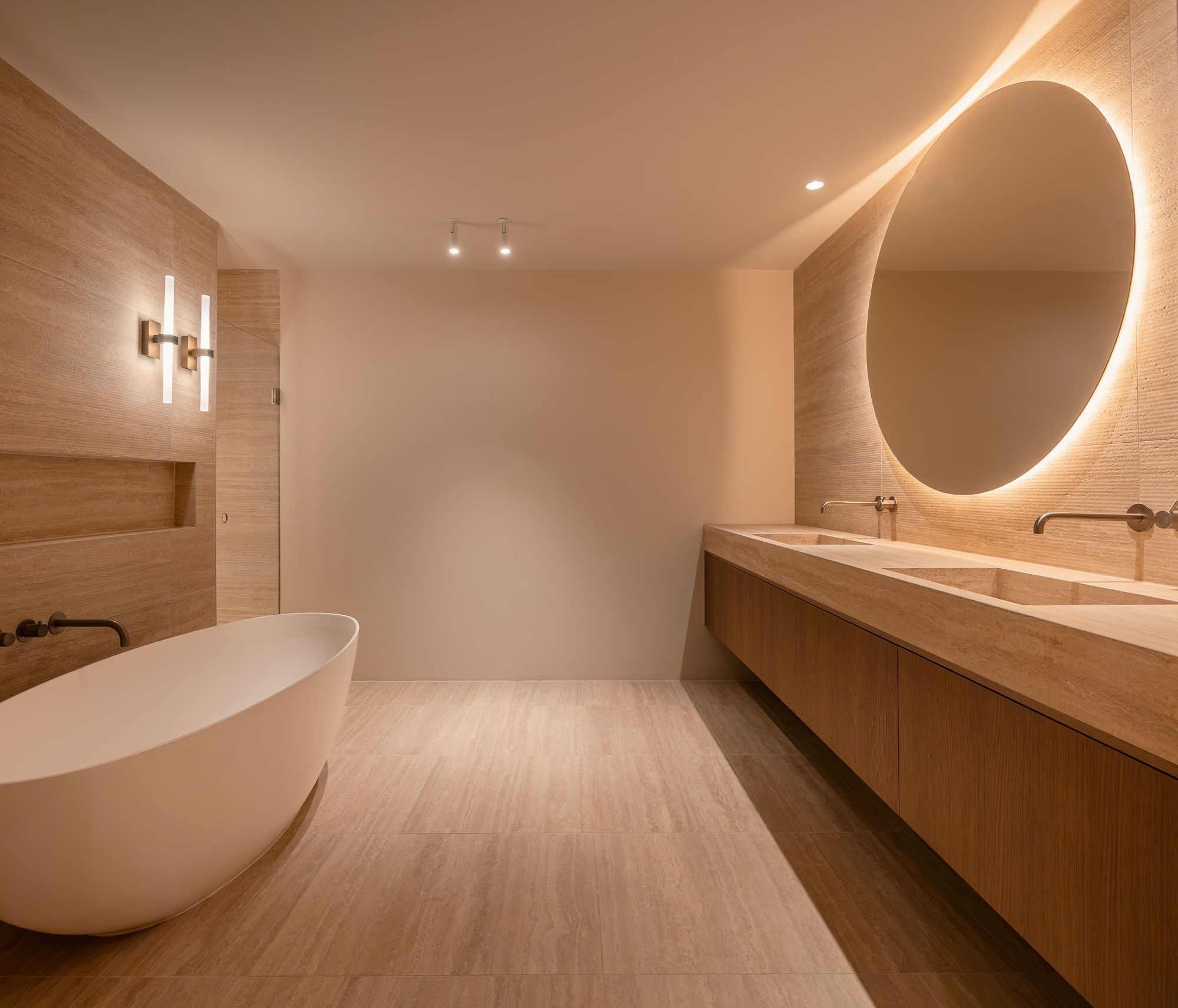 moderne badkamer
