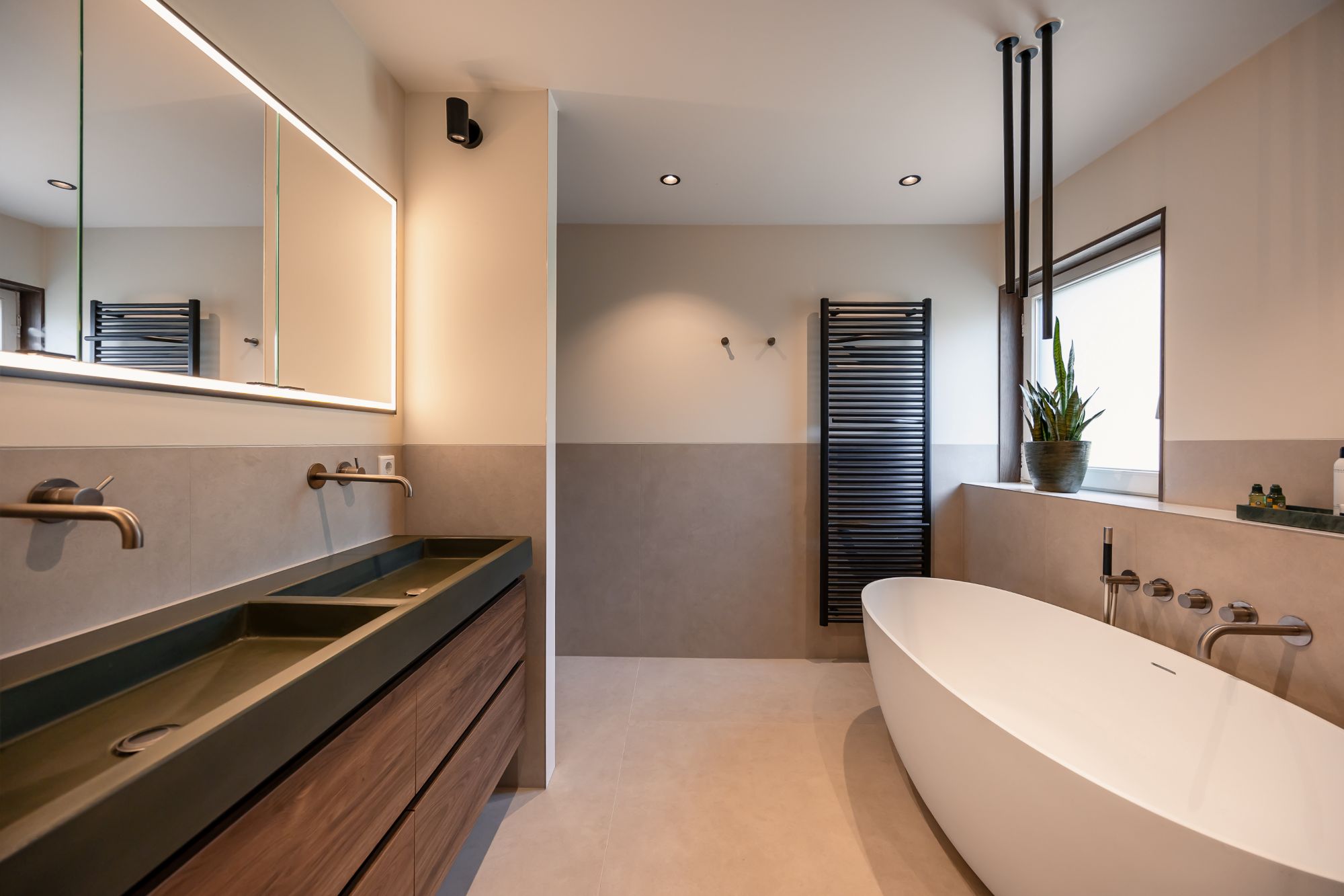 moderne badkamer
