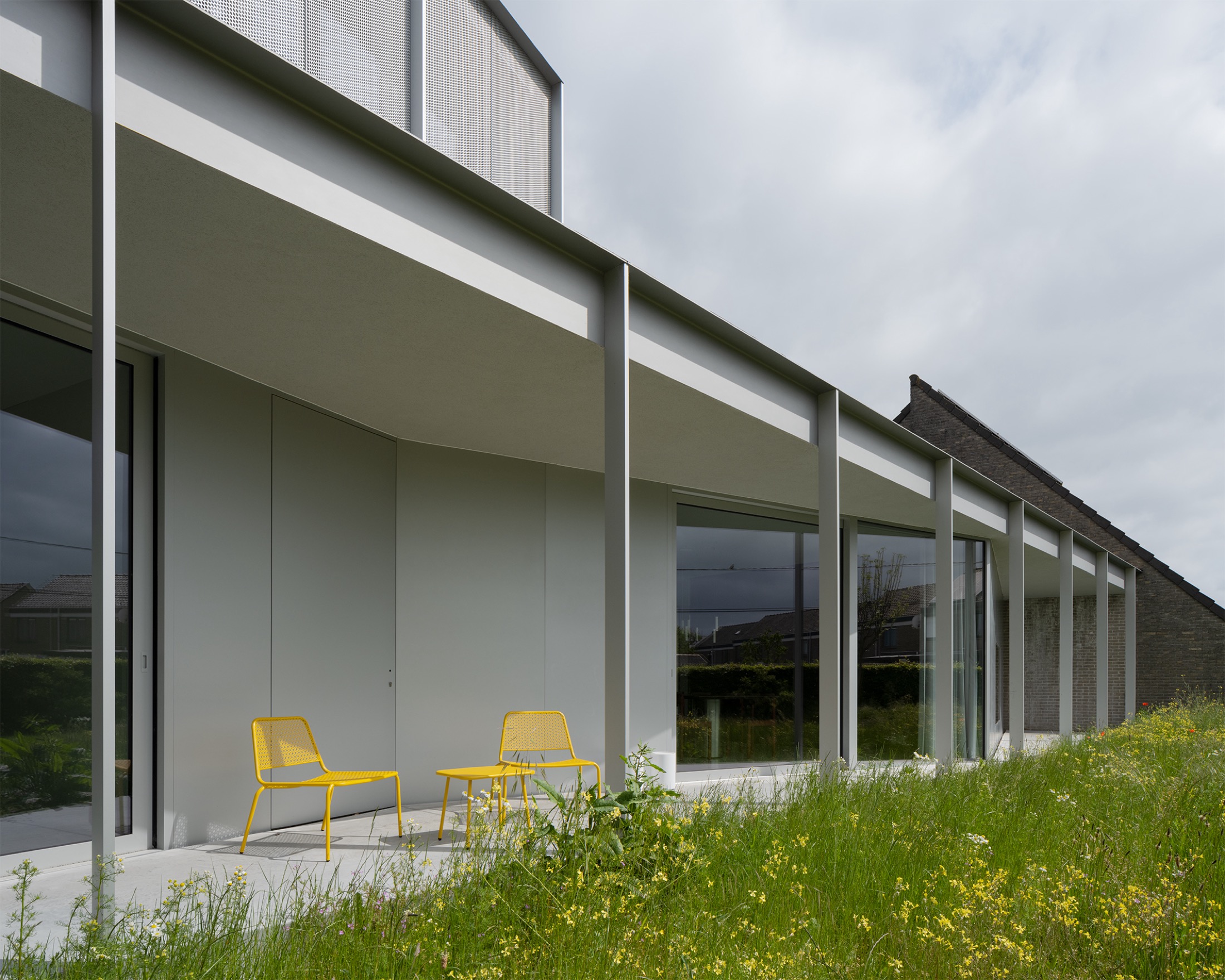 design villa met strakke architectuur