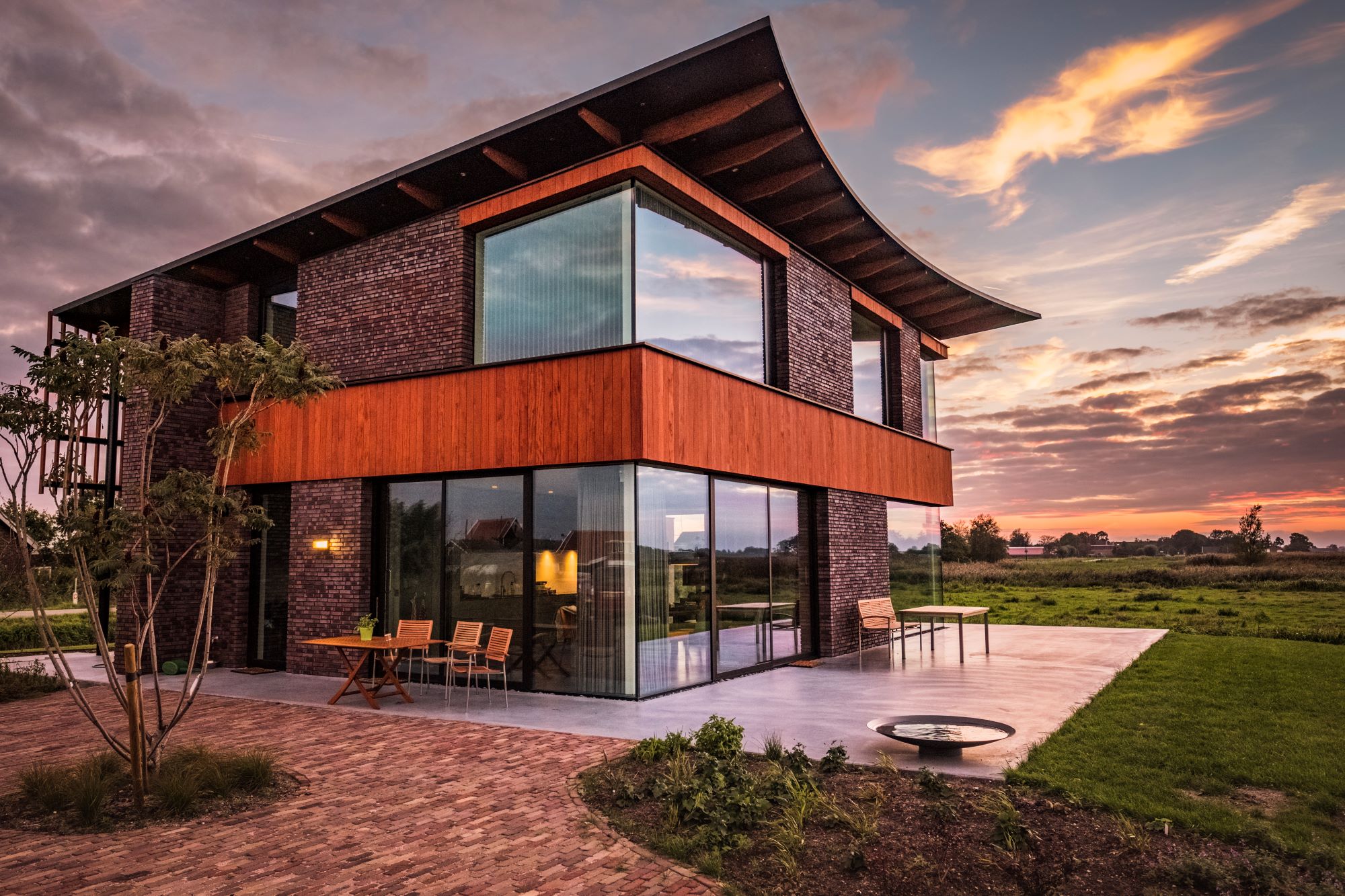 gevel villa