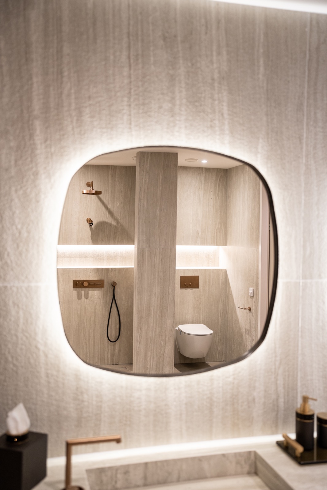 luxe wastafel metl spiegel