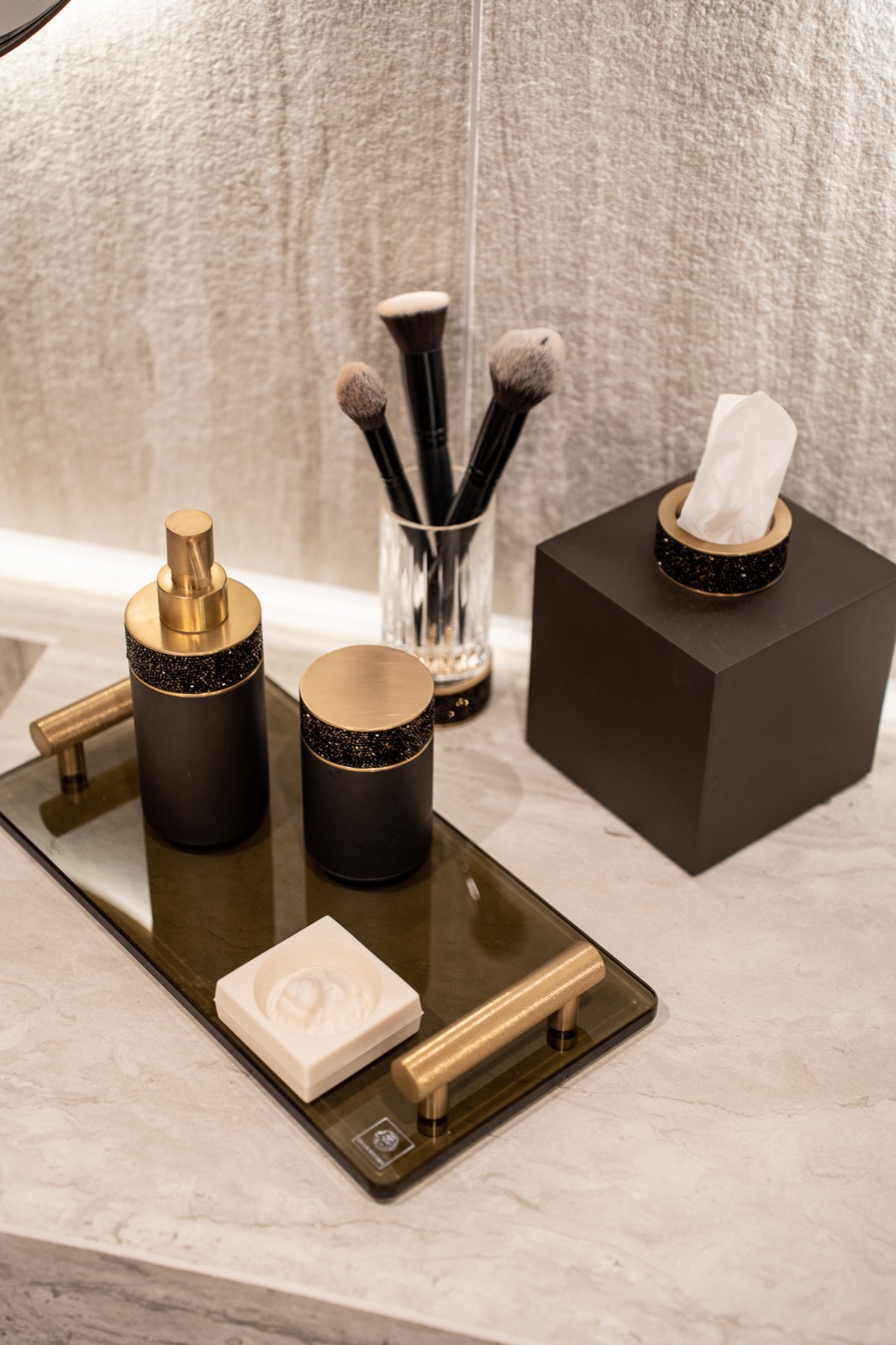 badkamer met accessoires