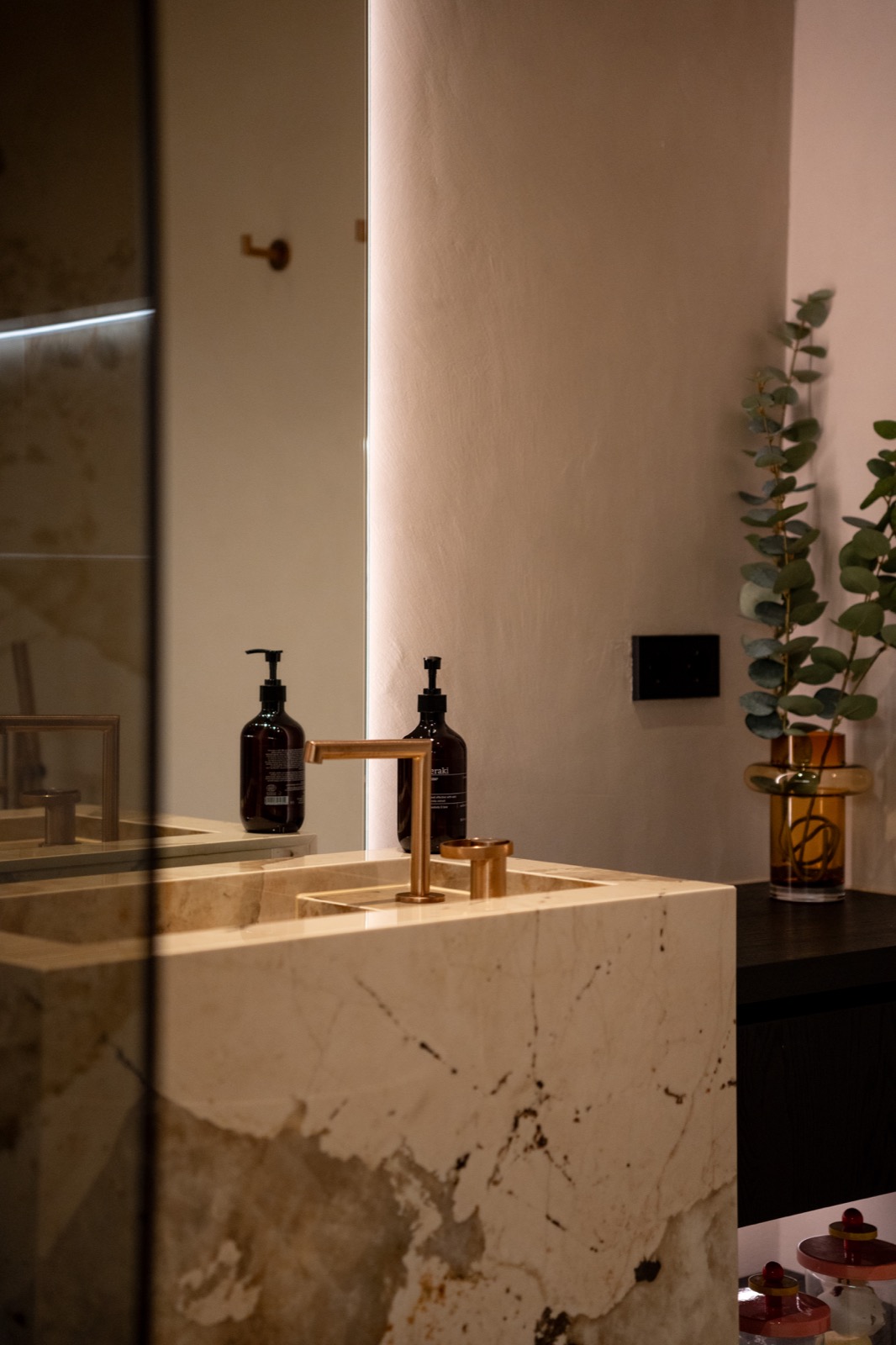 moderne badkamer