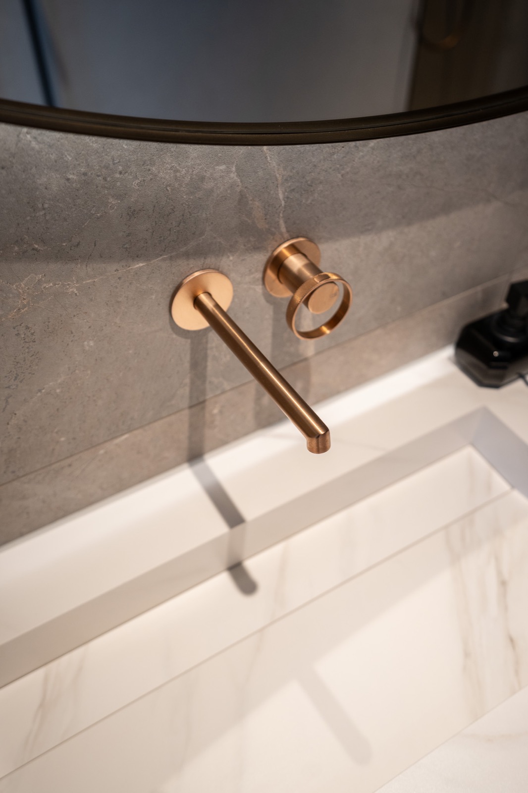 luxe kraan in badkamer