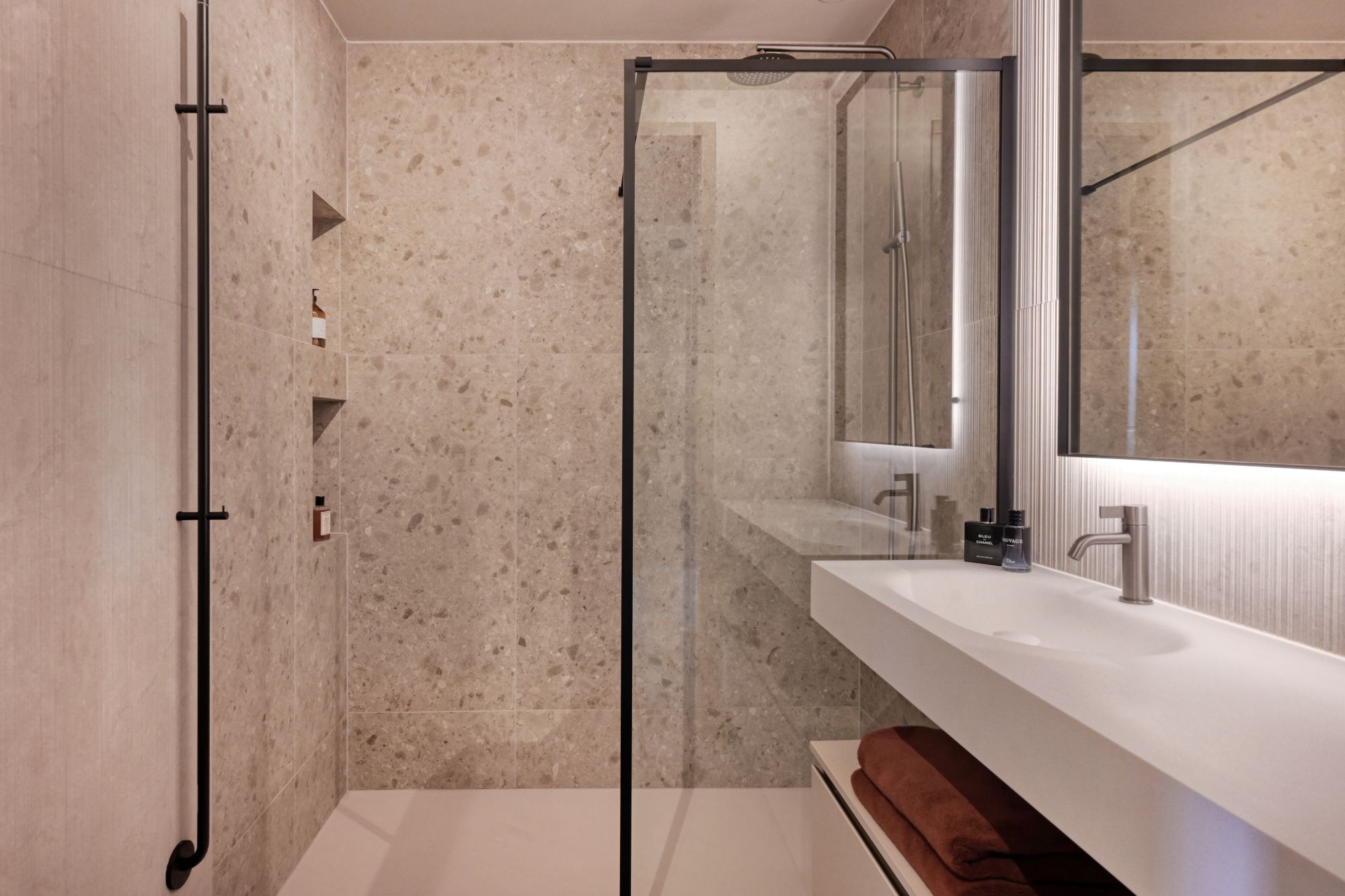 moderne badkamer