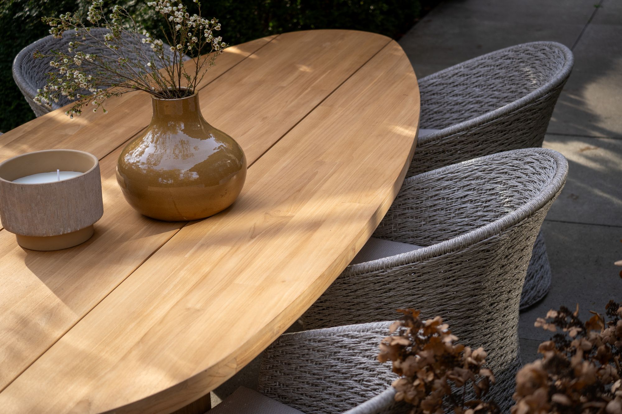 houten tafel