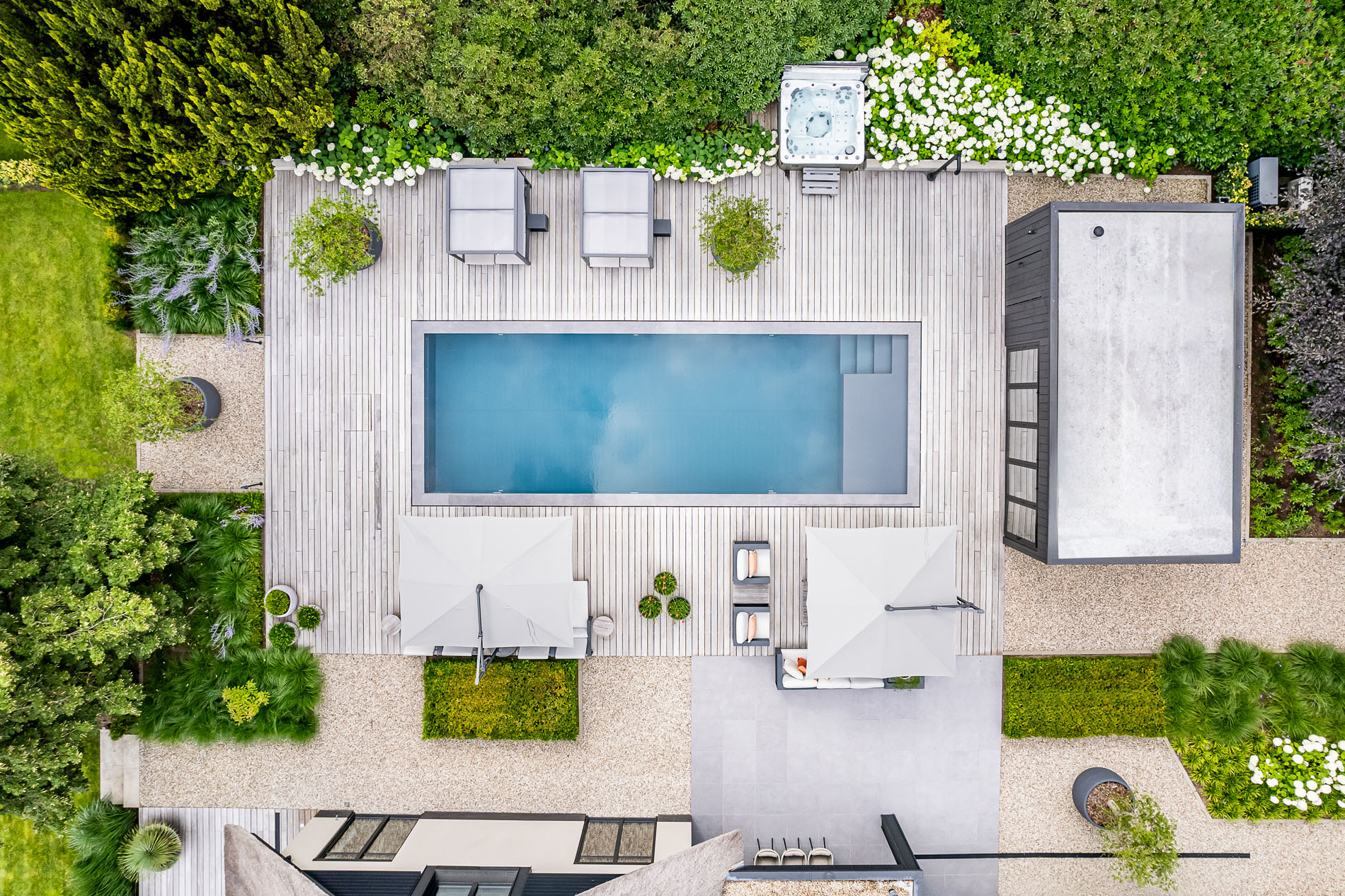 overzicht wellnesstuin