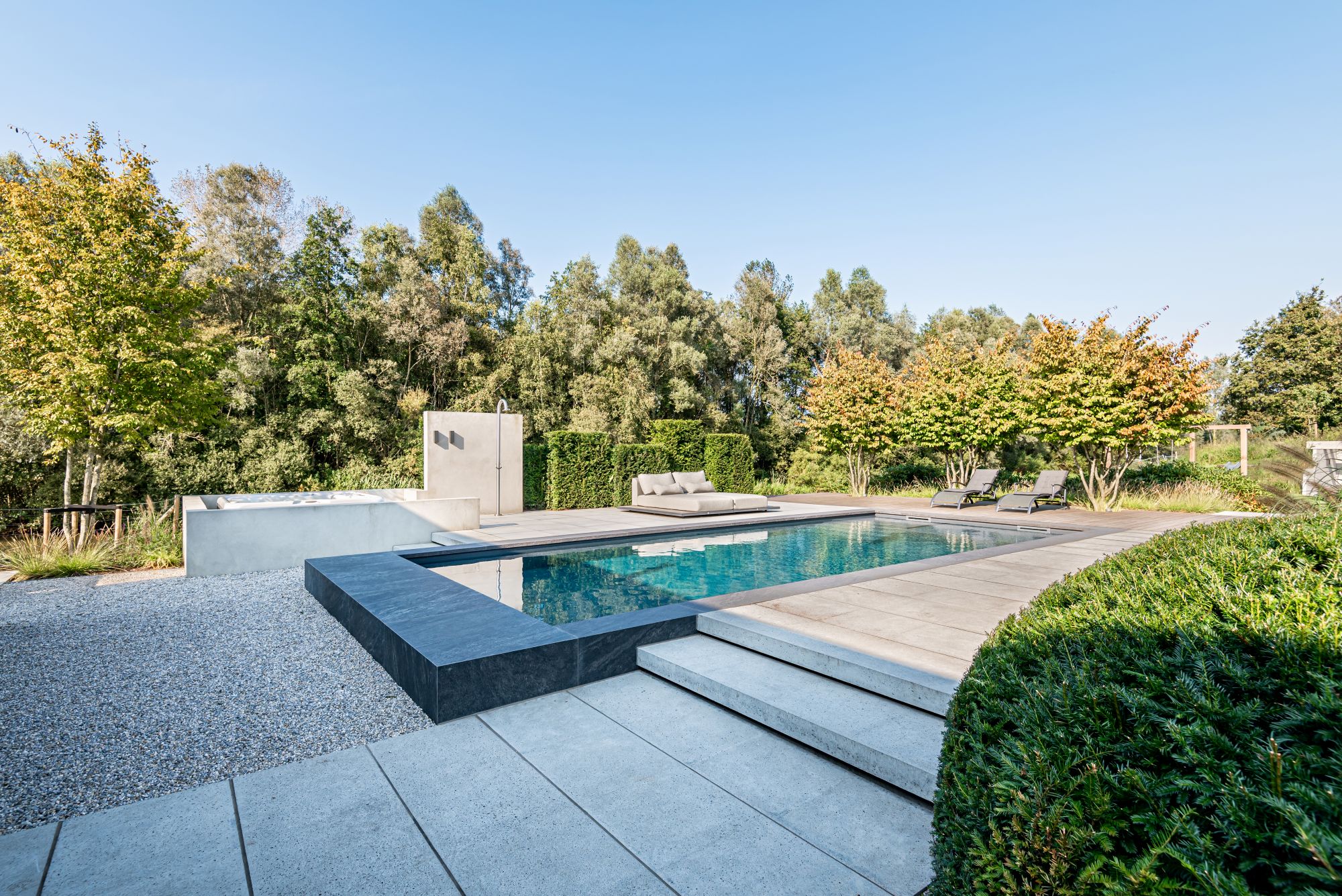 modern zwembad