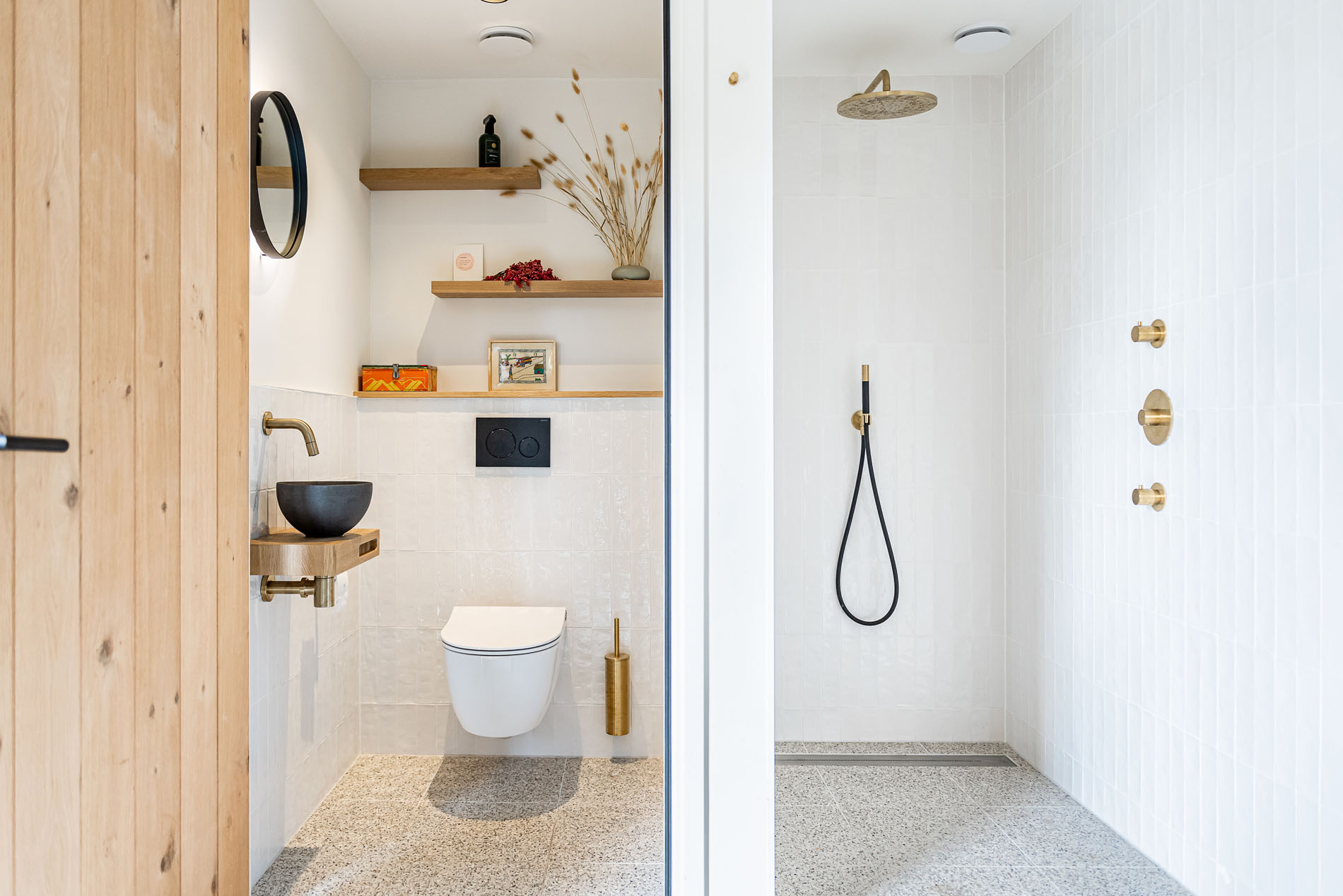 douche en toilet